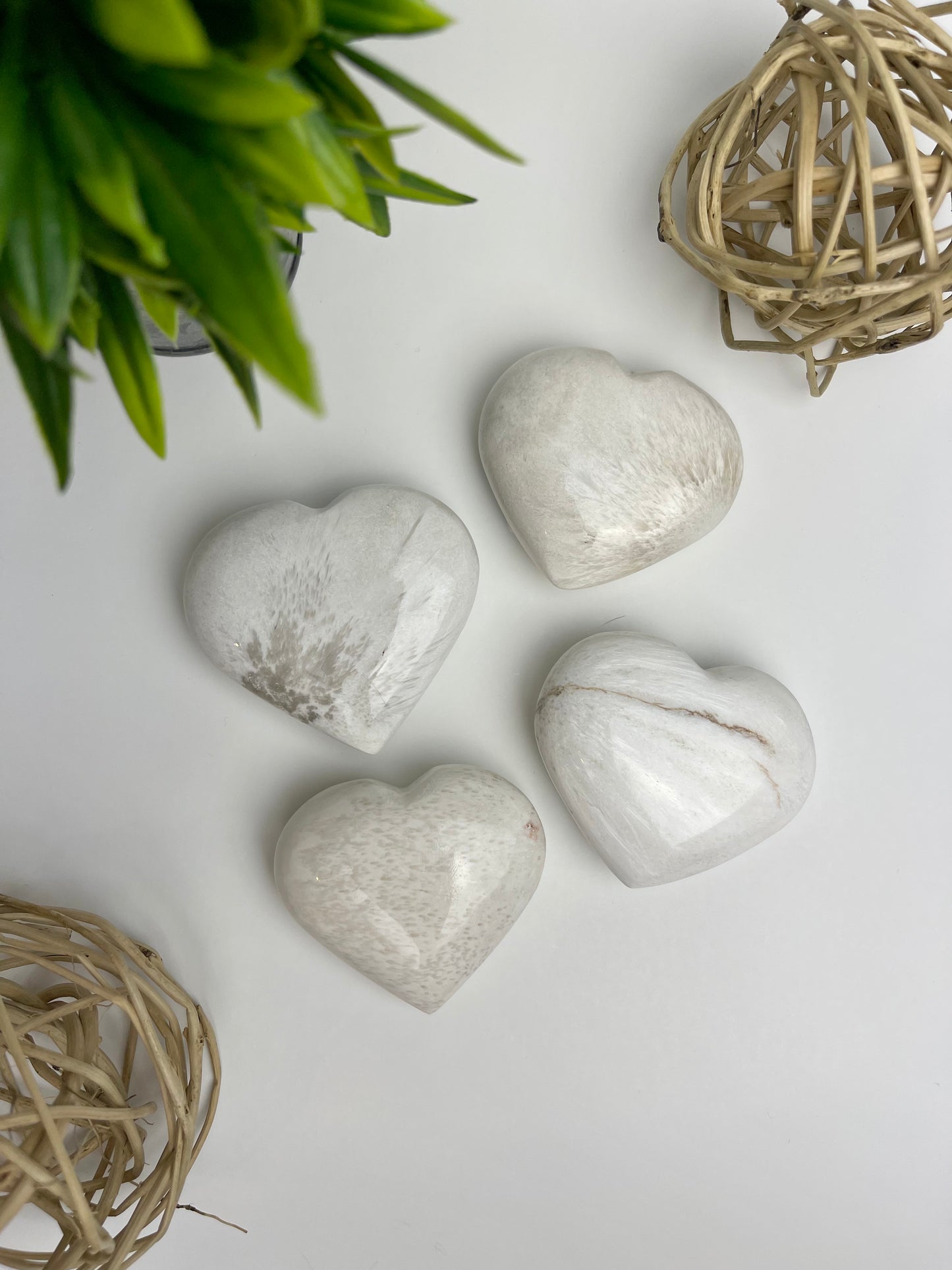 Scolecite Hearts