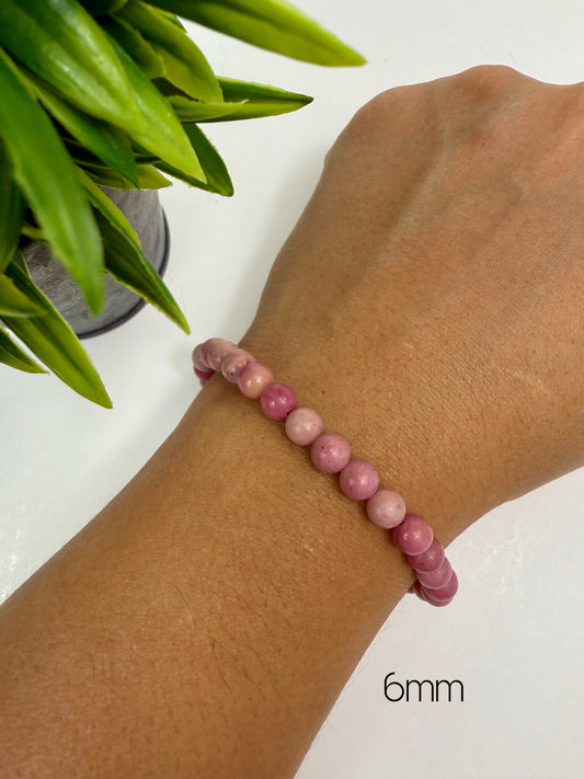 Rhodochrosite Bracelets - 6mm