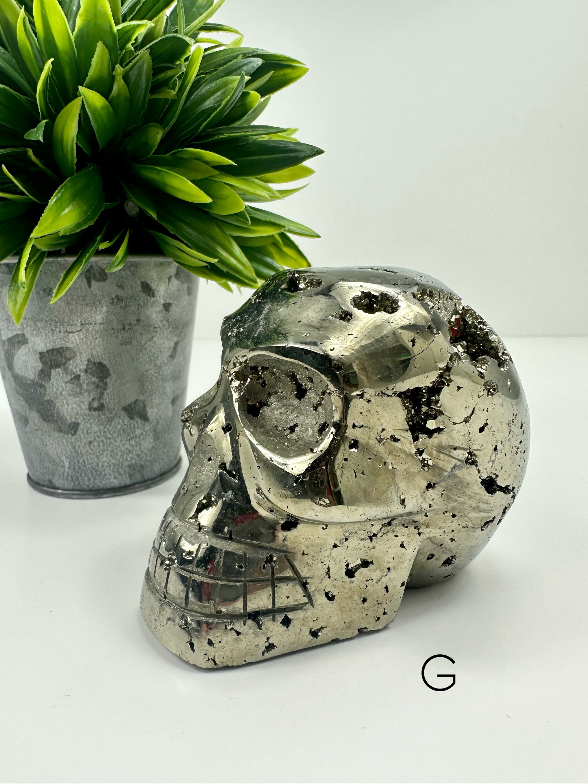 Pyrite Skull G