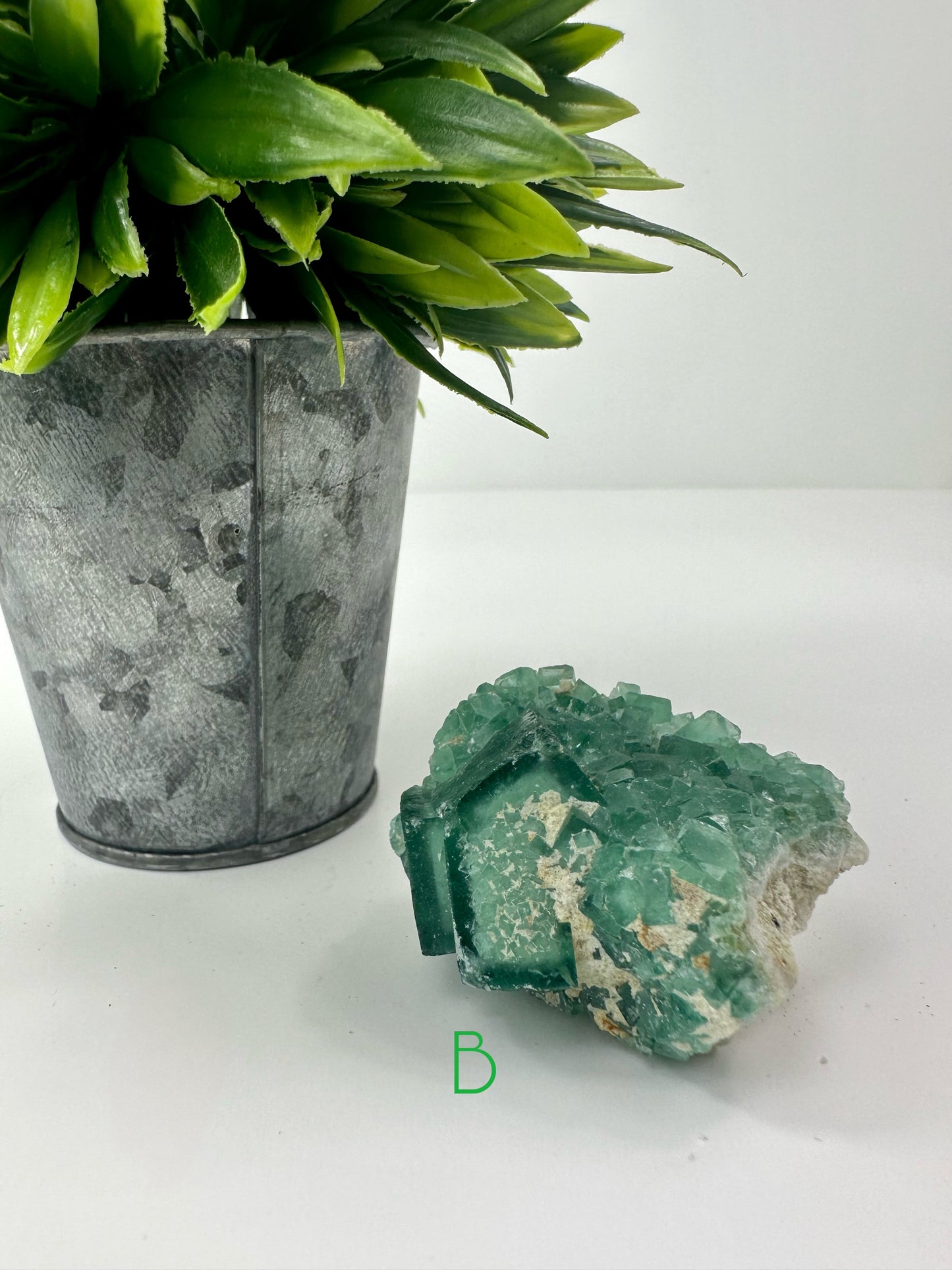 Green Fluorite (Emerald Green) Raw Specimen B