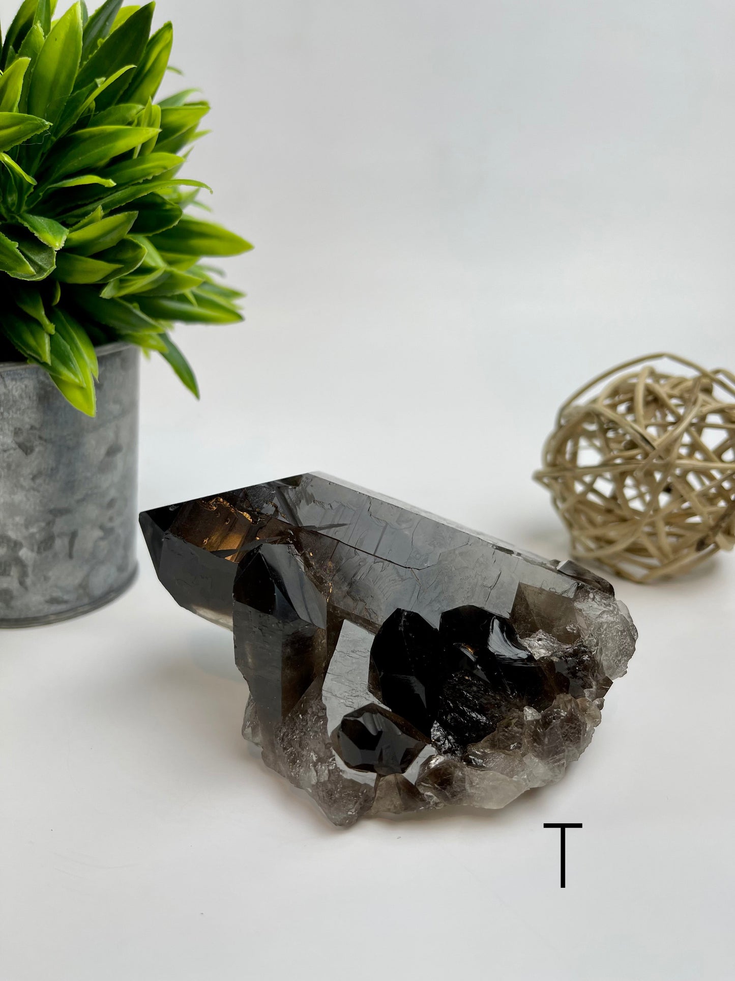 Smokey Quartz Raw Cluster - T