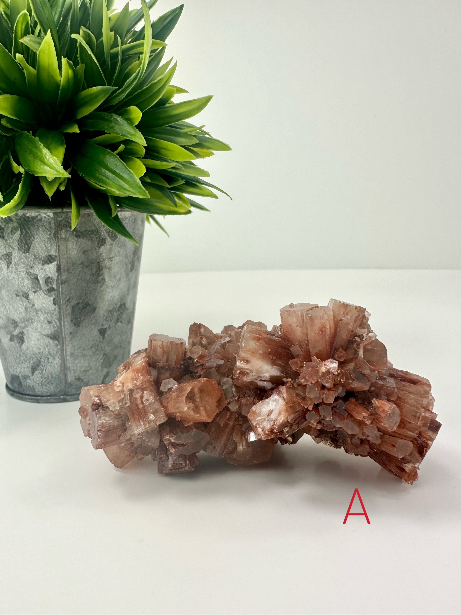 Red Aragonite Raw Cluster A