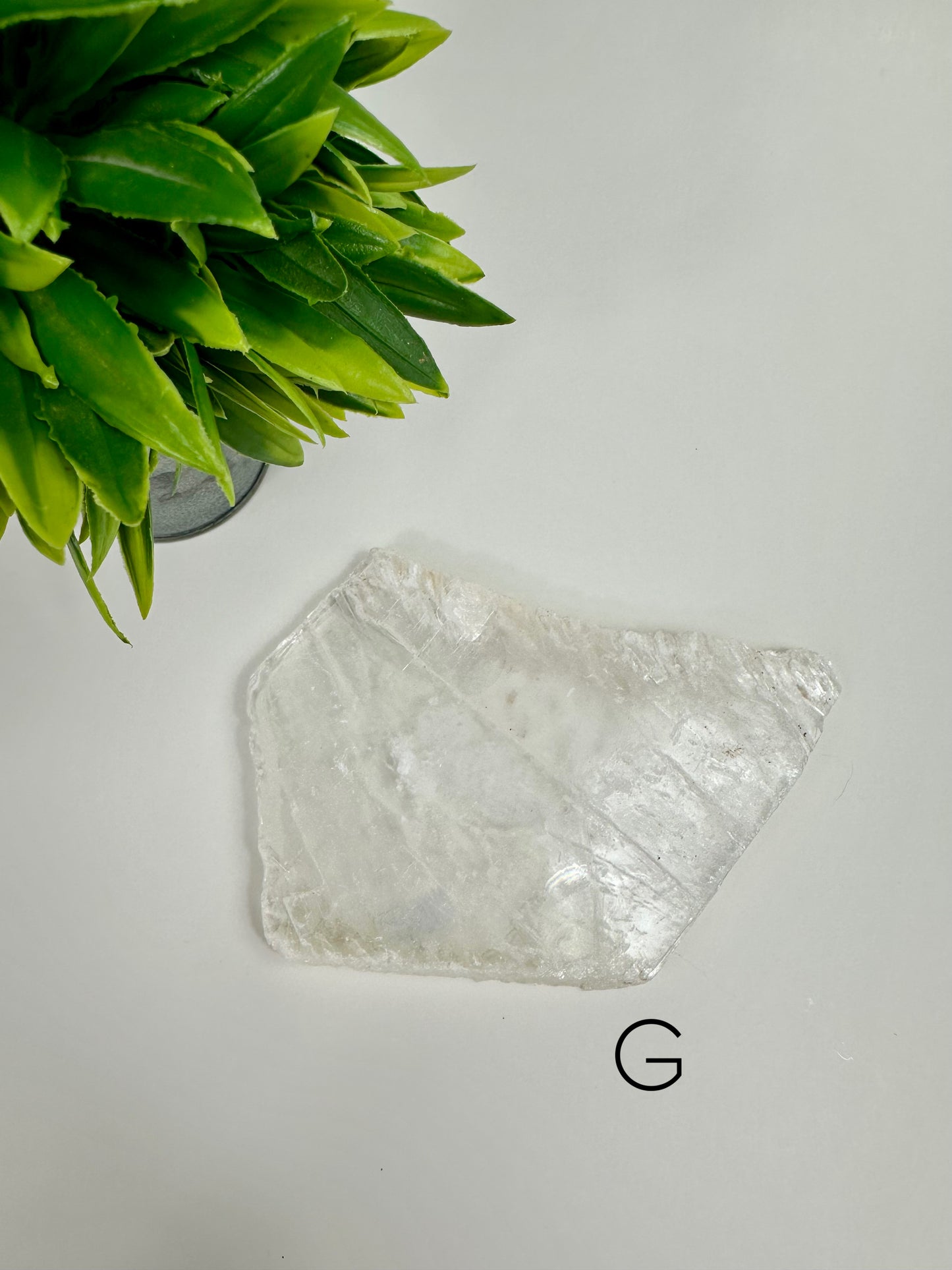 Golden Phantom Healer Selenite Raw Specimen - G