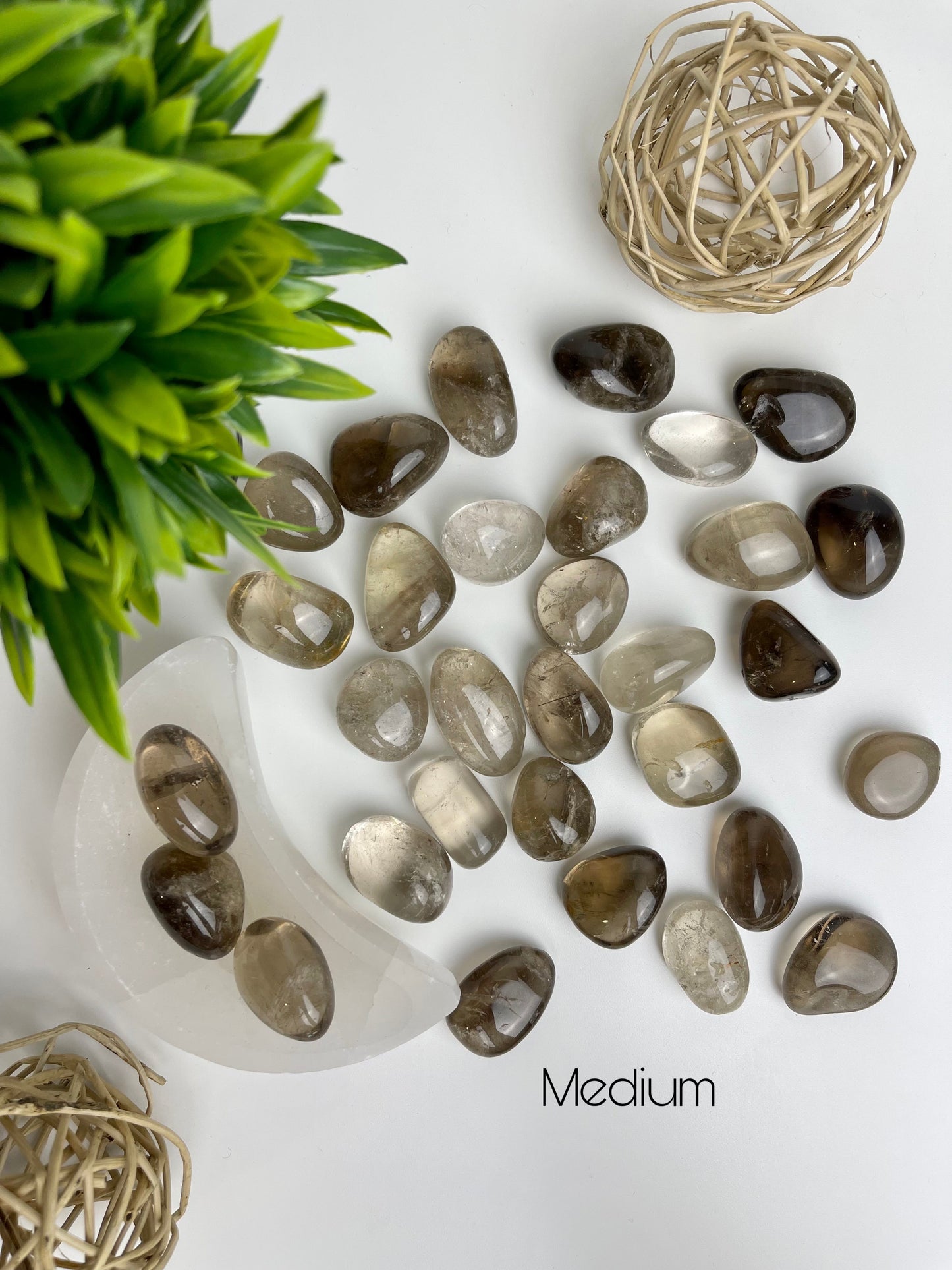 Smokey Quartz Tumbles - Medium