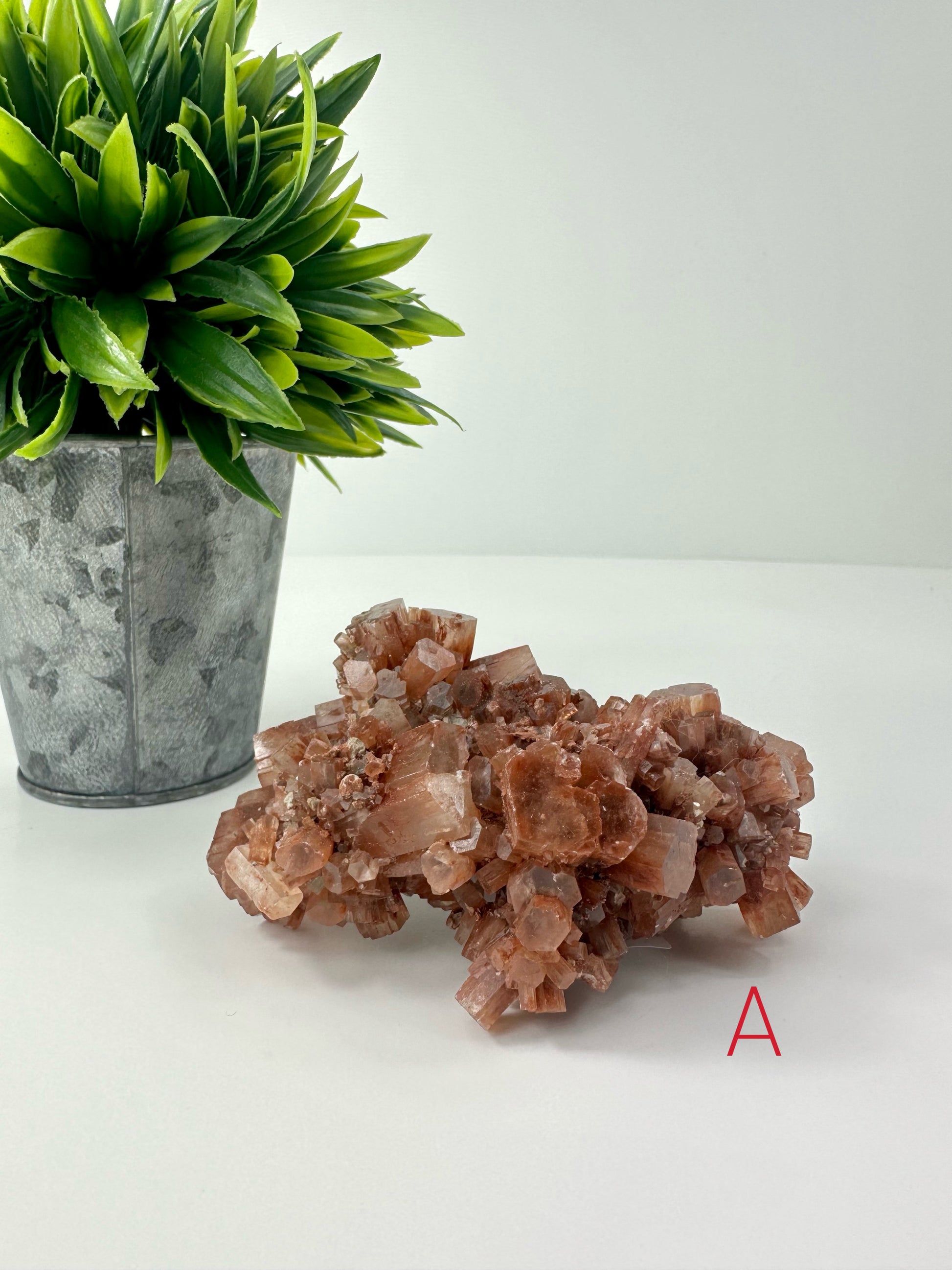 Red Aragonite Raw Cluster A