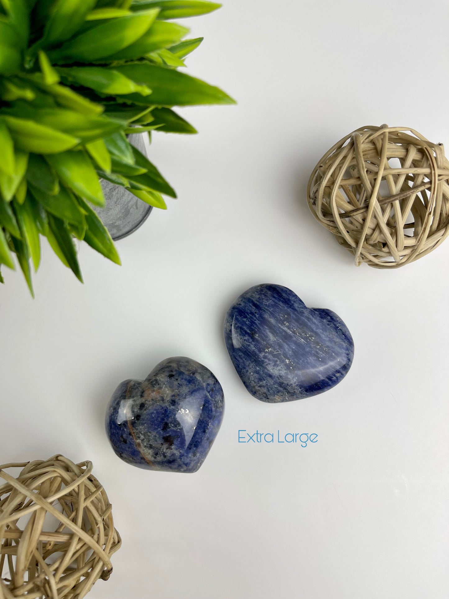 Sodalite Hearts - Extra Large