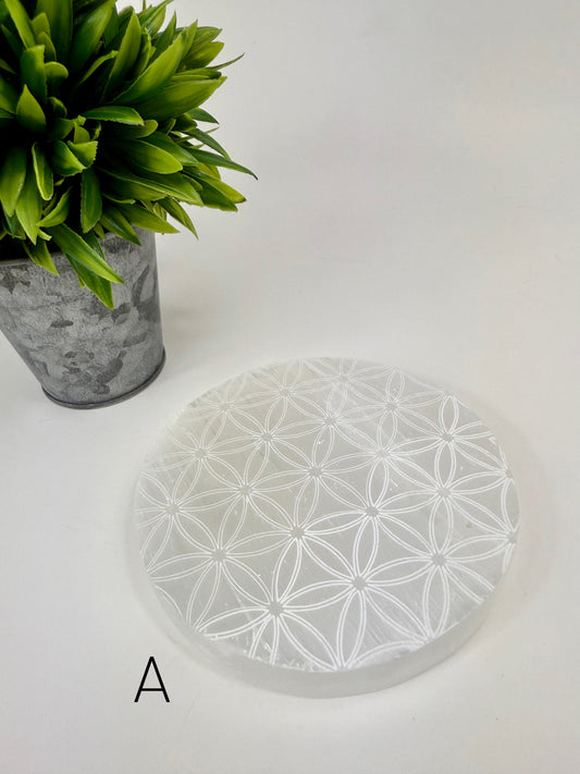 Selenite Charging Plate - A
