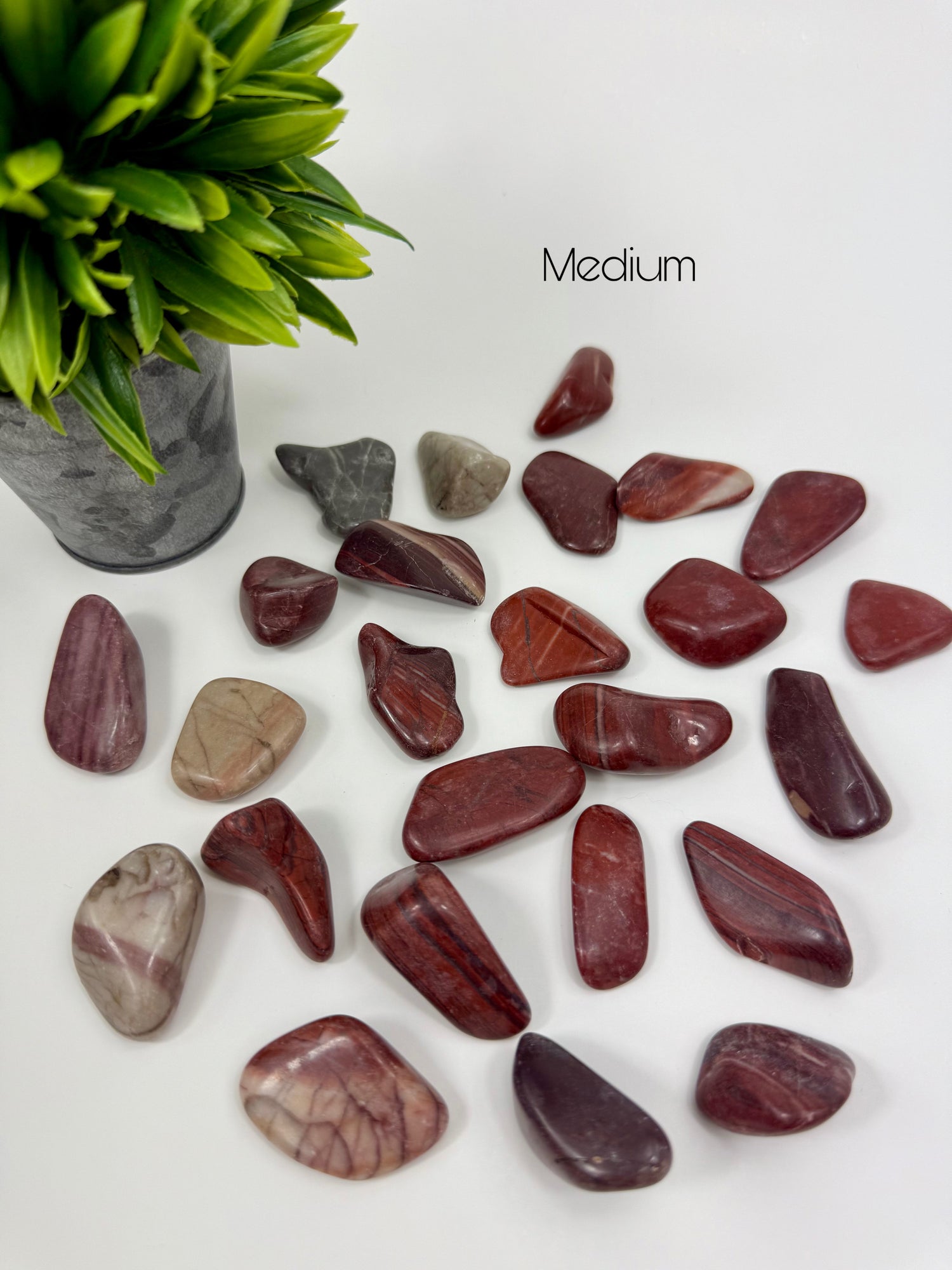 Red Dolomite Tumbles - Medium