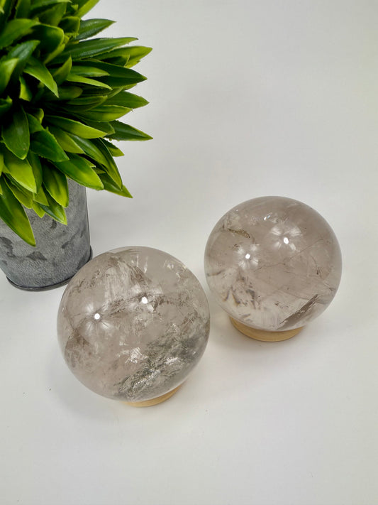 Smokey Quartz Spheres