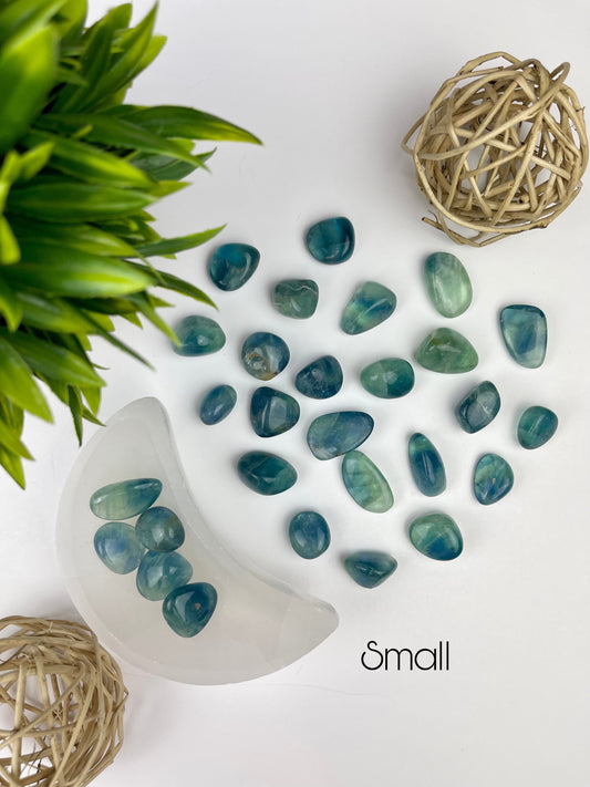 Rainbow Fluorite Tumbles - Small