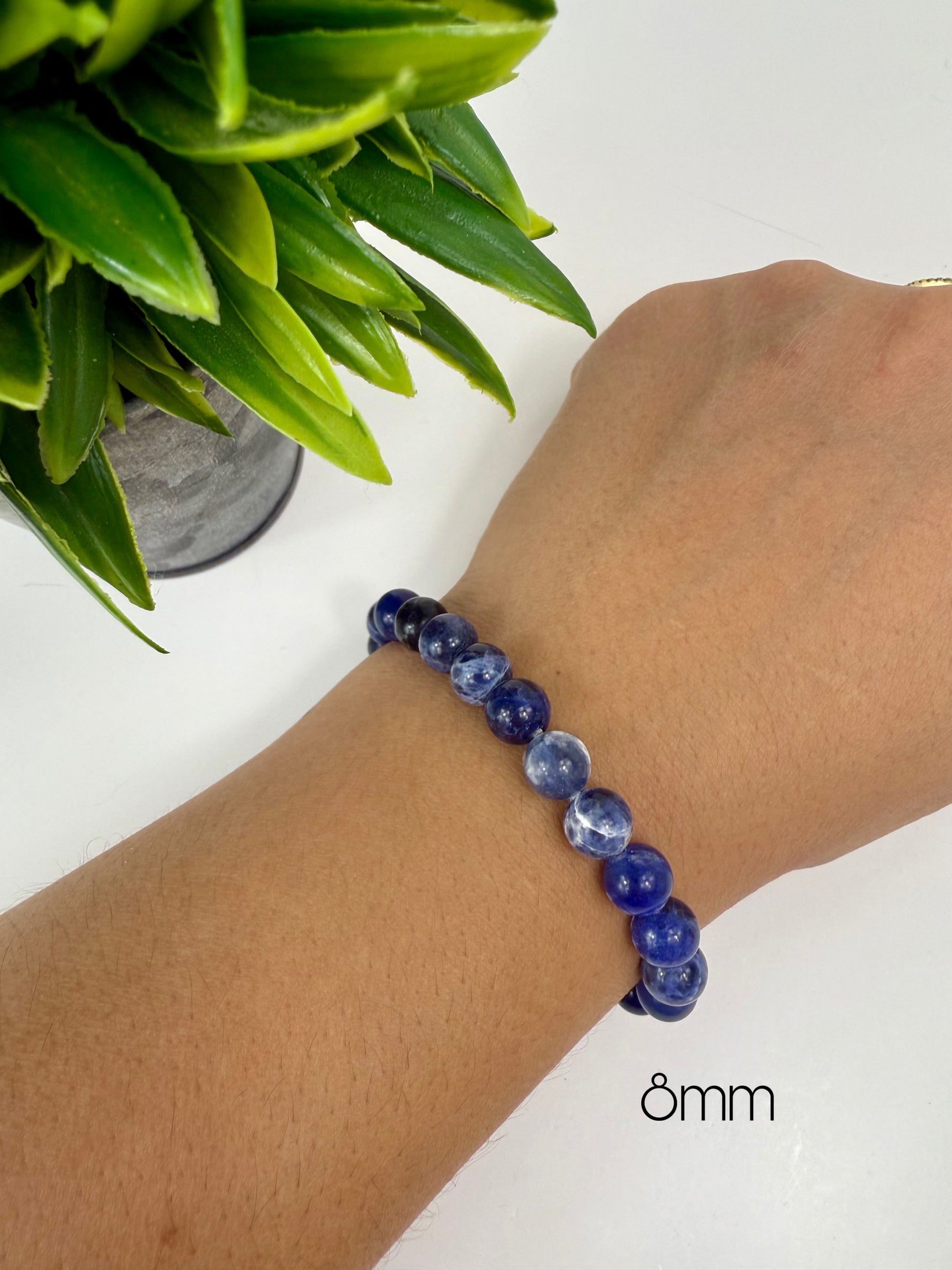 Sodalite 8mm Crystal Bracelet