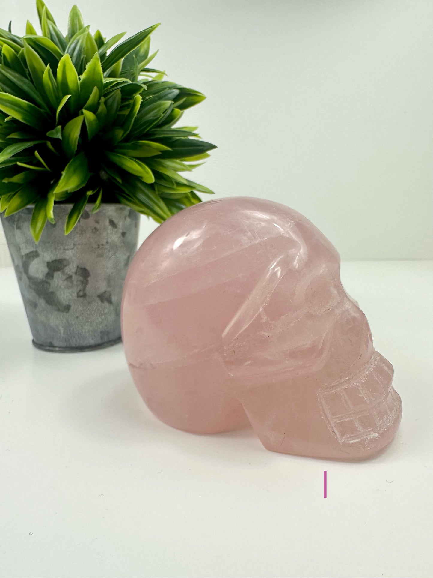 Rose Quartz Skull I