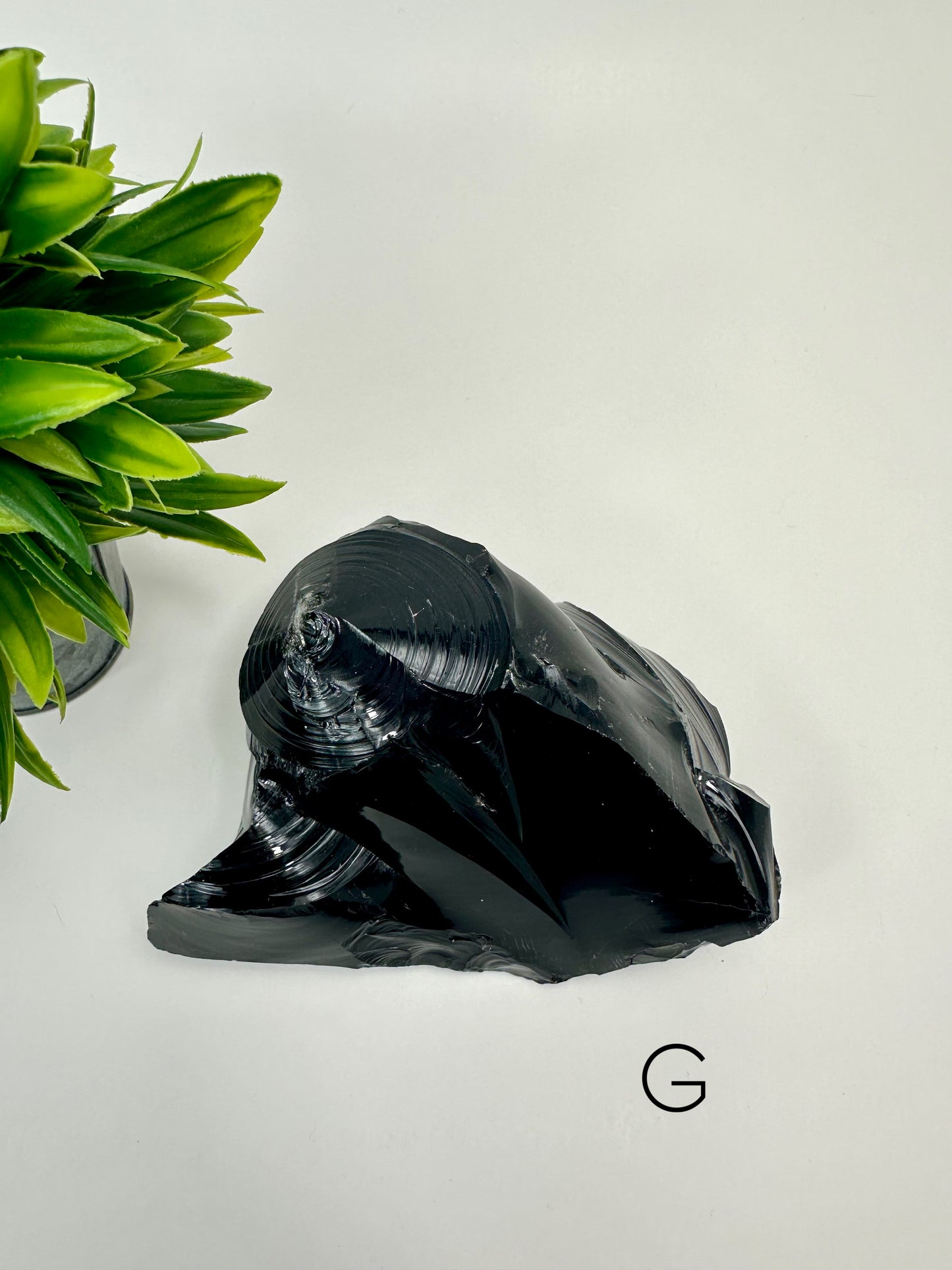 Black Obsidan Raw Specimen - G