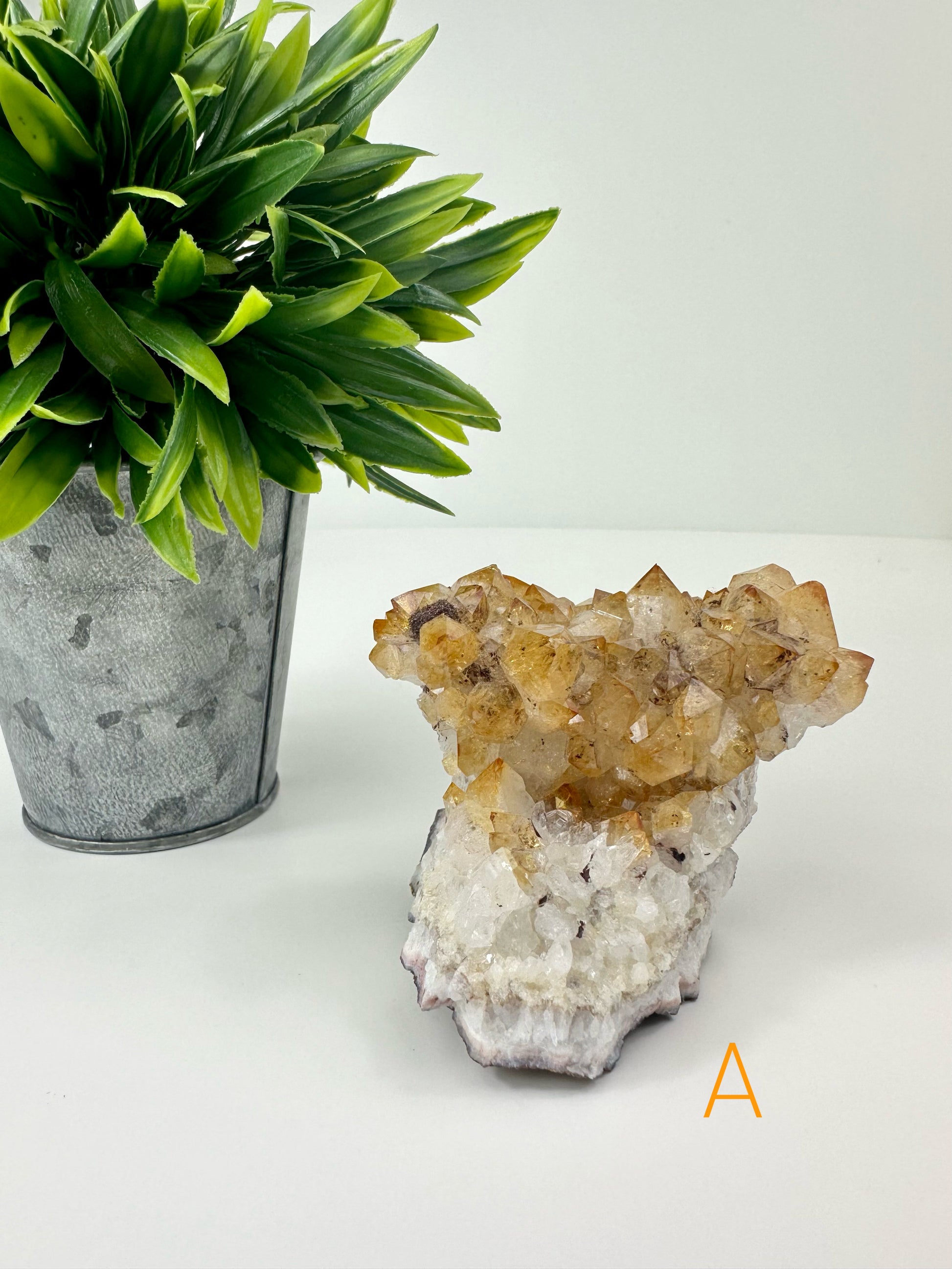 Citrine Raw Cluster A