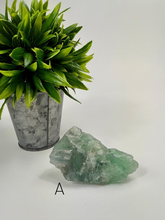 Rainbow Fluorite Raw Specimen - A
