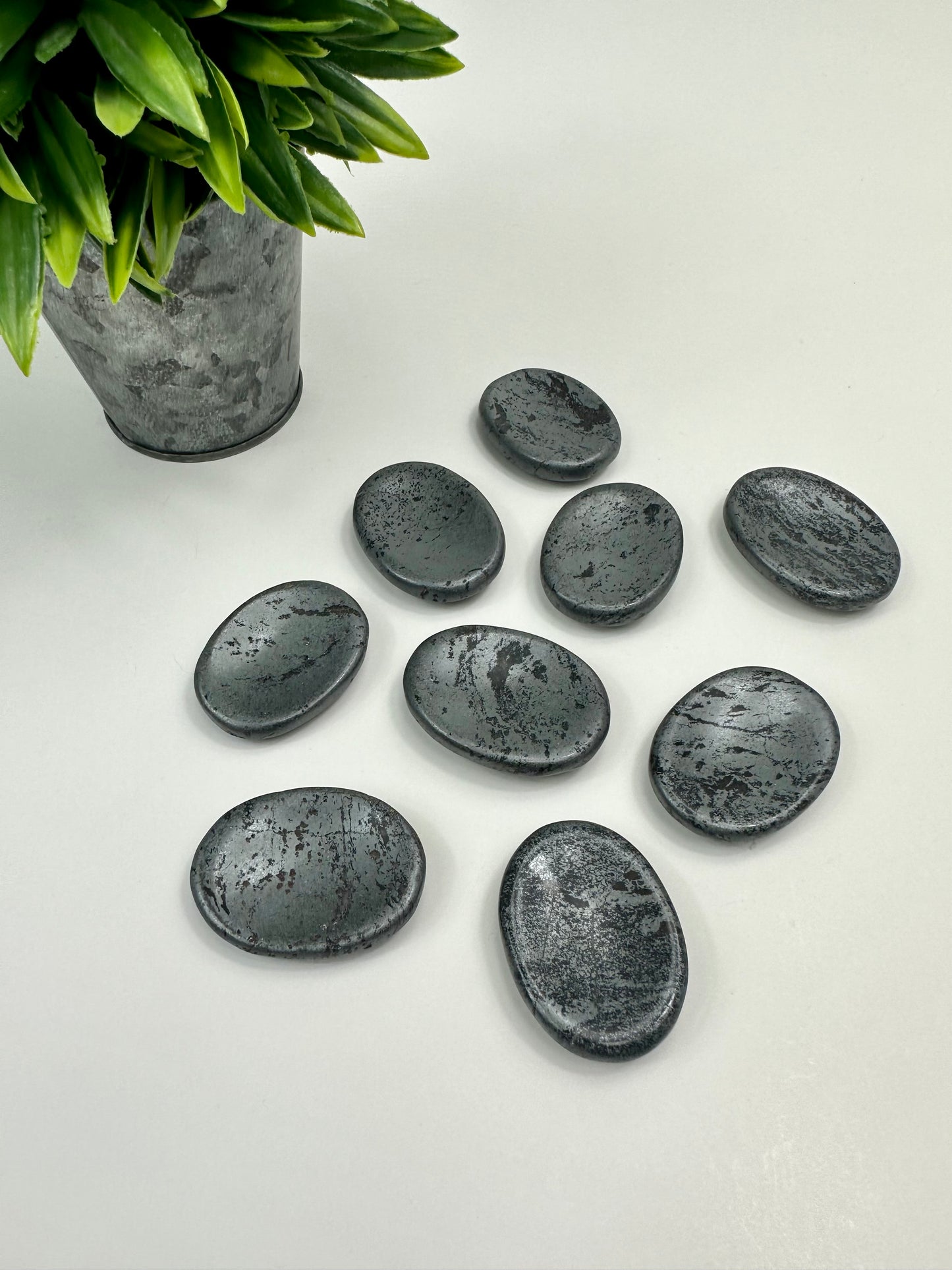 Hematite Worry Stones