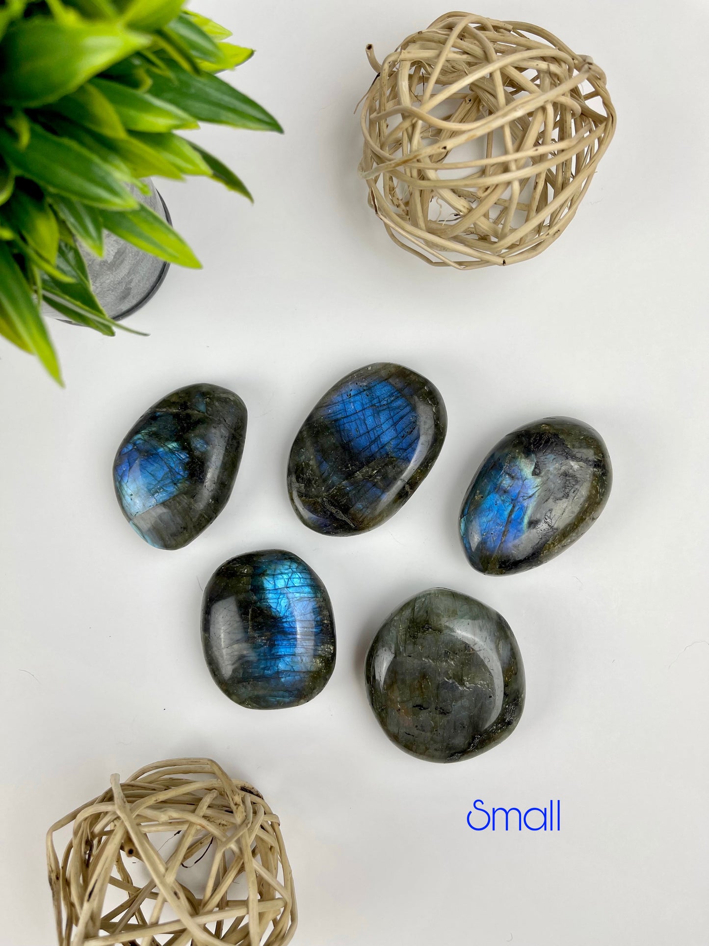 Small Labradorite Palm Stones