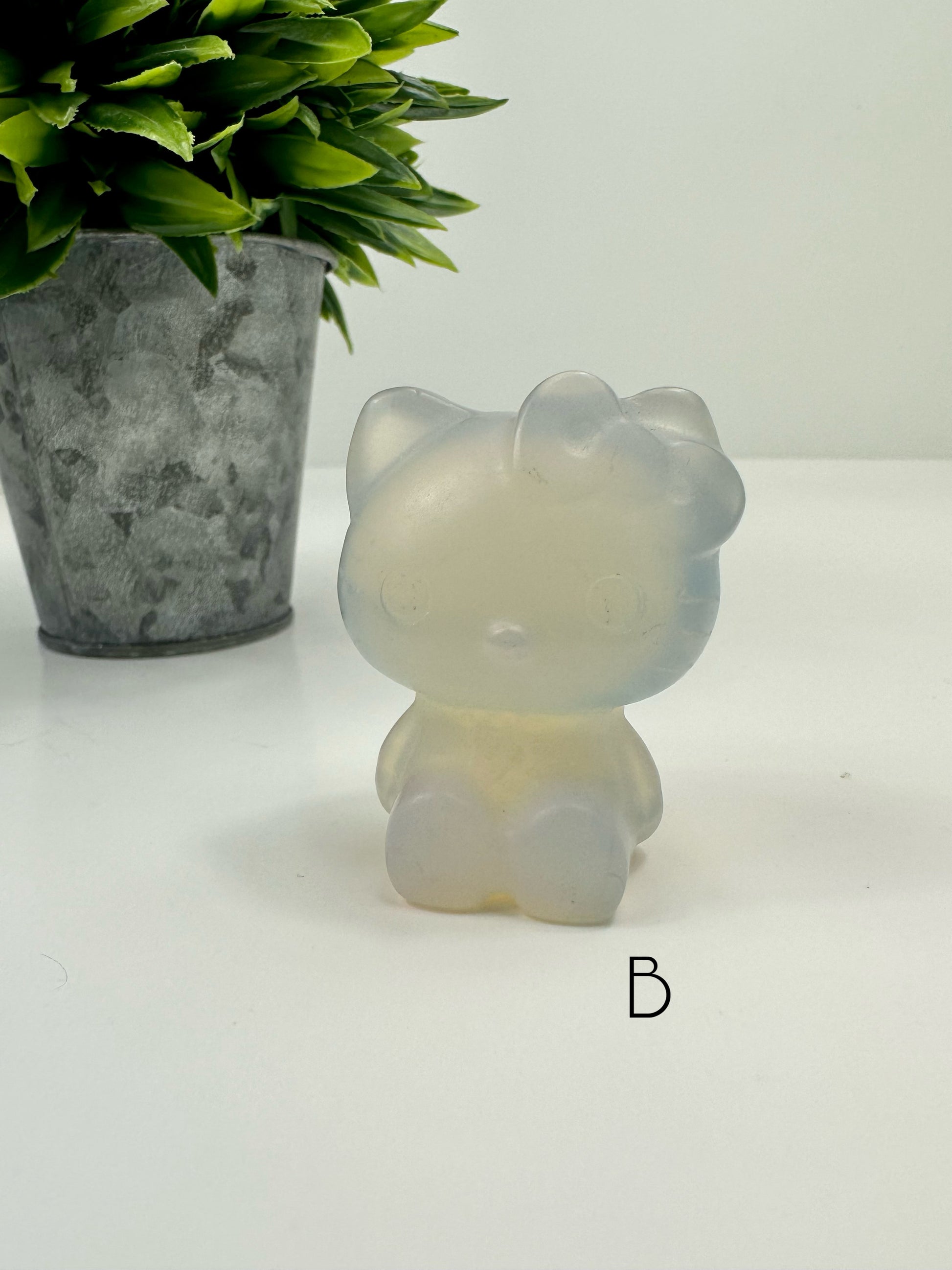 Hello Kitty Opalite Carving (B)