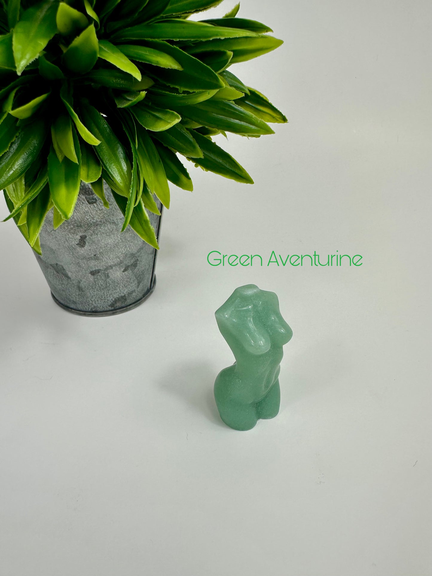 Green Aventurine Crystal Body Carvings