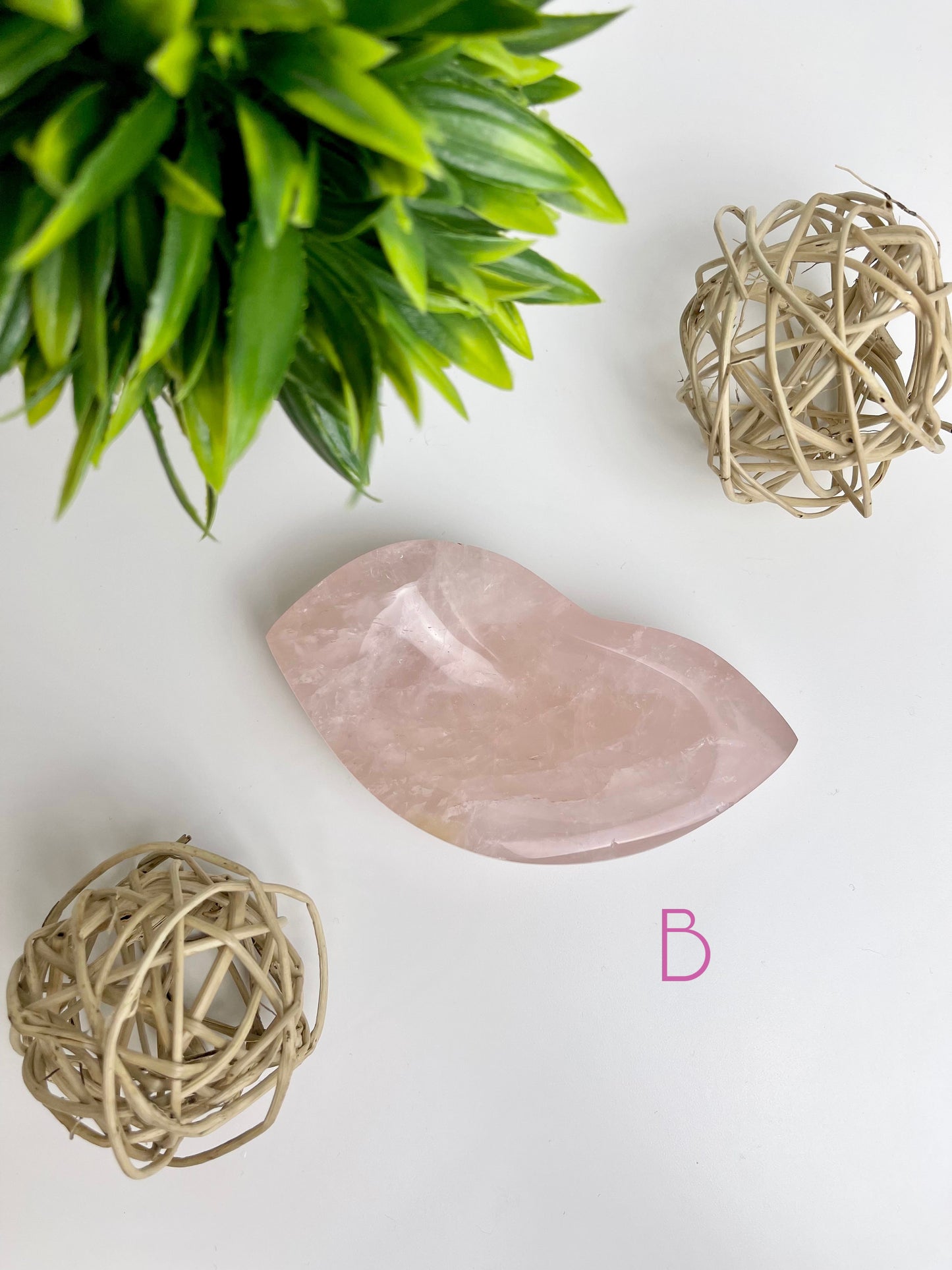 Rose Quartz Bowls - Canadian Crystal Queens