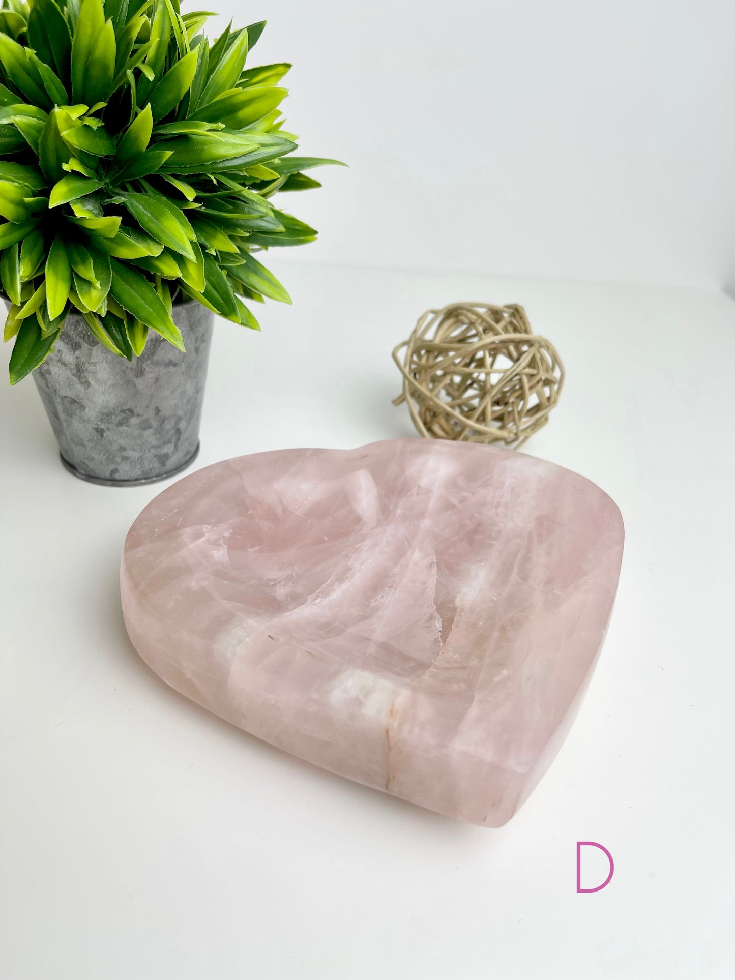 Rose Quartz Bowls - Canadian Crystal Queens