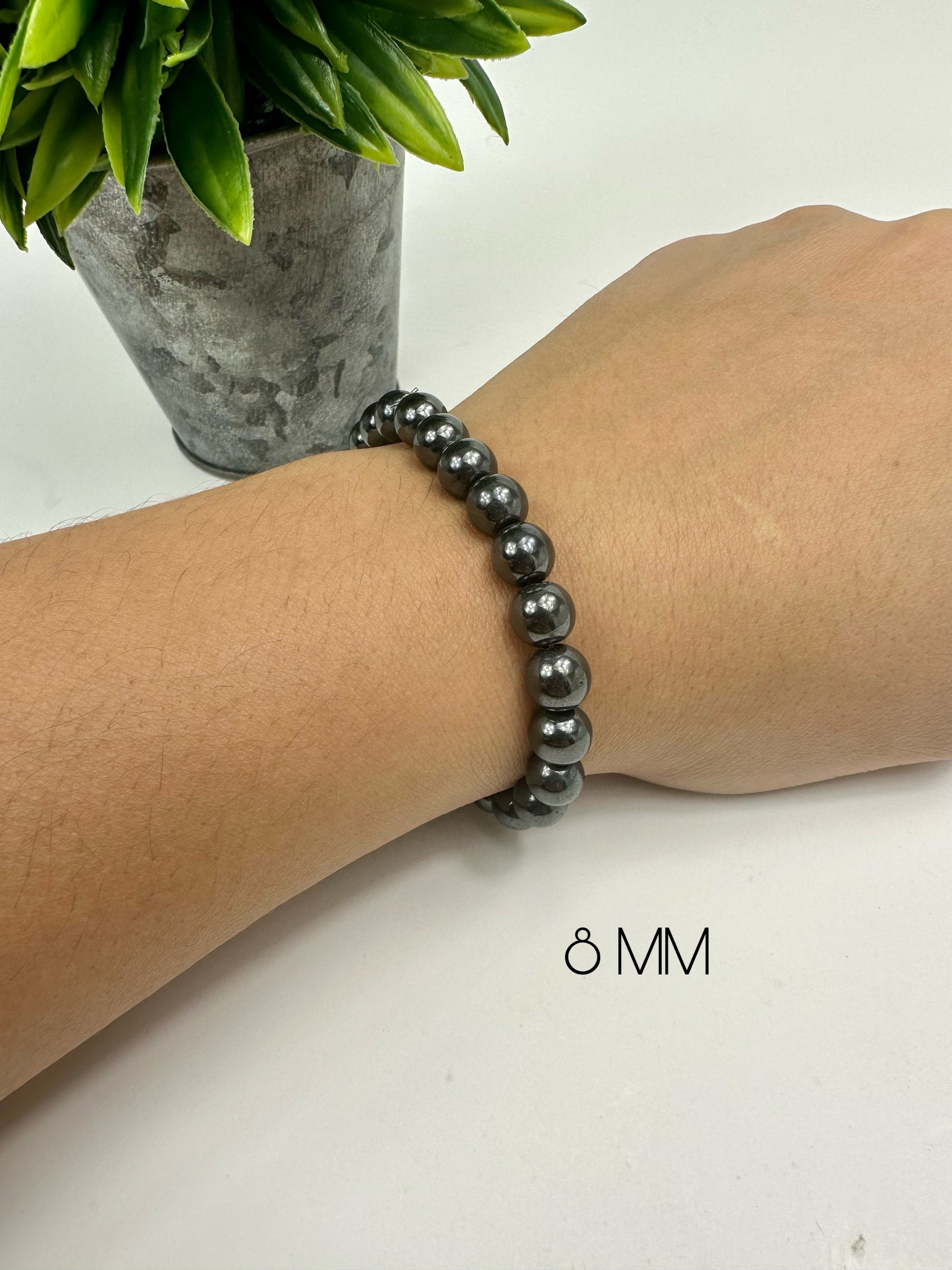 Hematite 8MM Bracelets