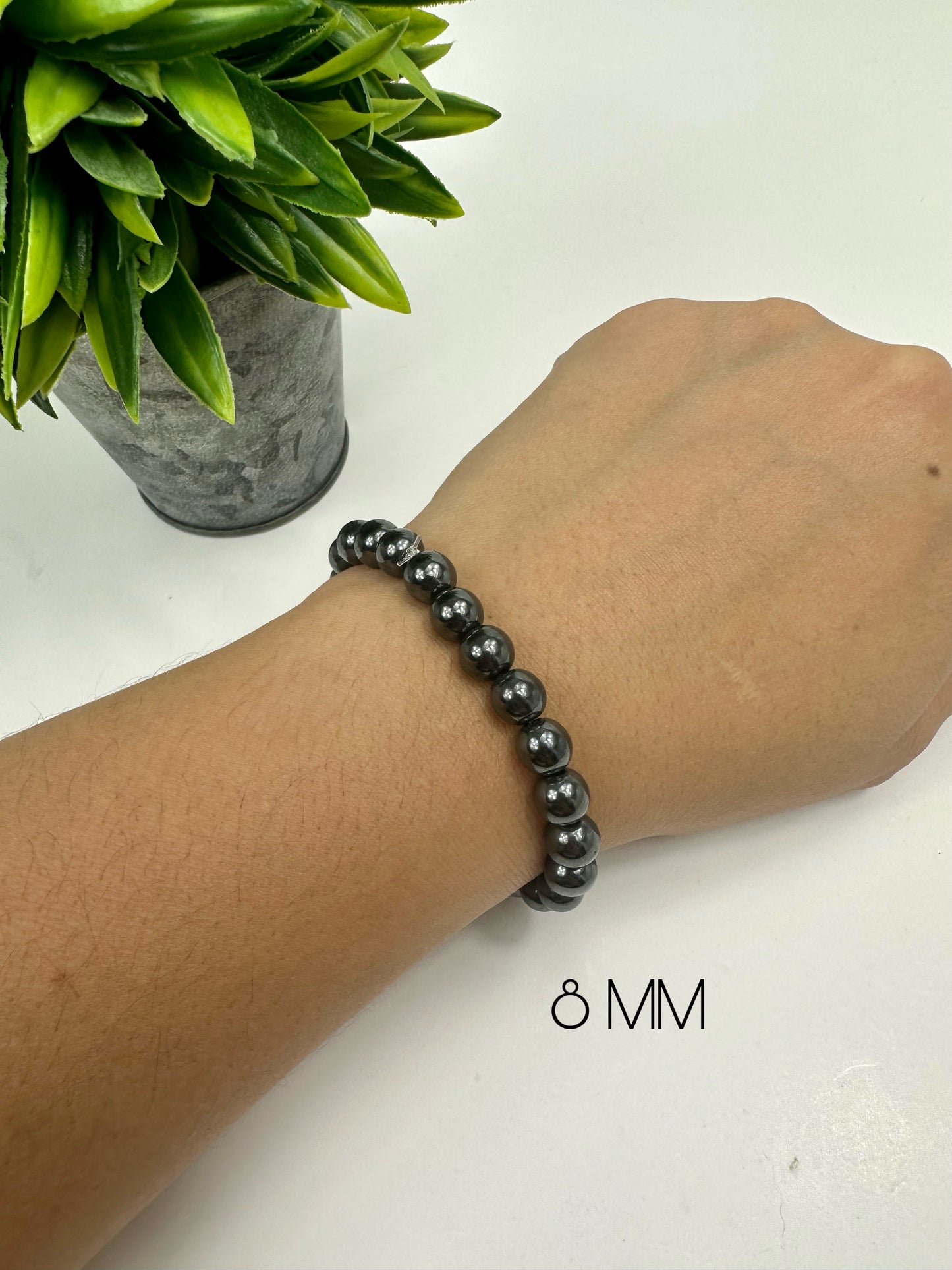 Hematite 8MM Bracelets