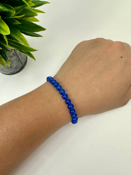 Blue Jade Crystal Bracelet