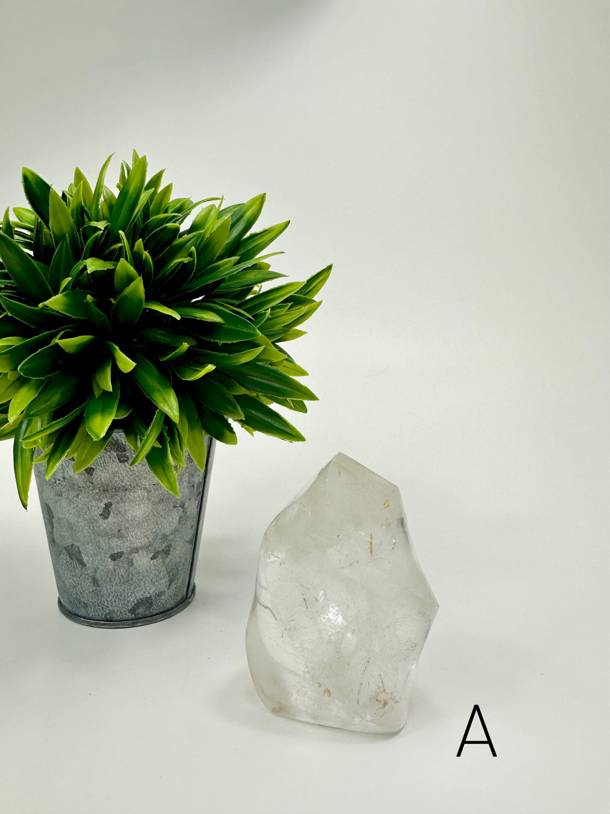 Clear Quartz Flame - A
