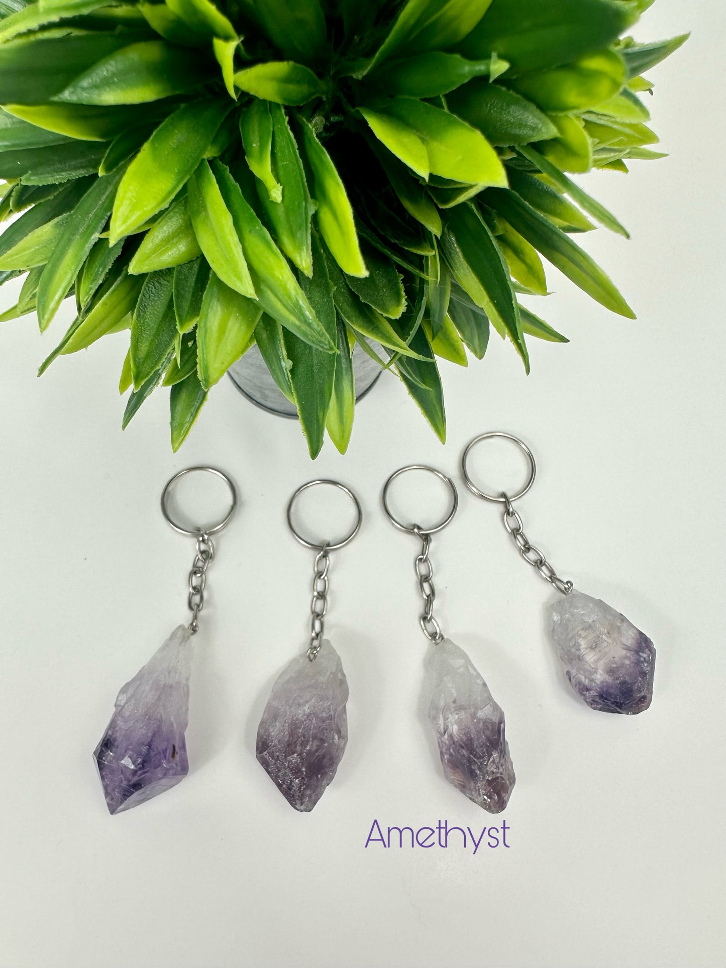 Amethyst Keychains