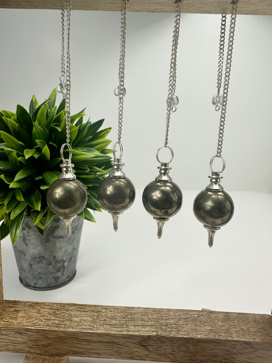 Pyrite Pendulums