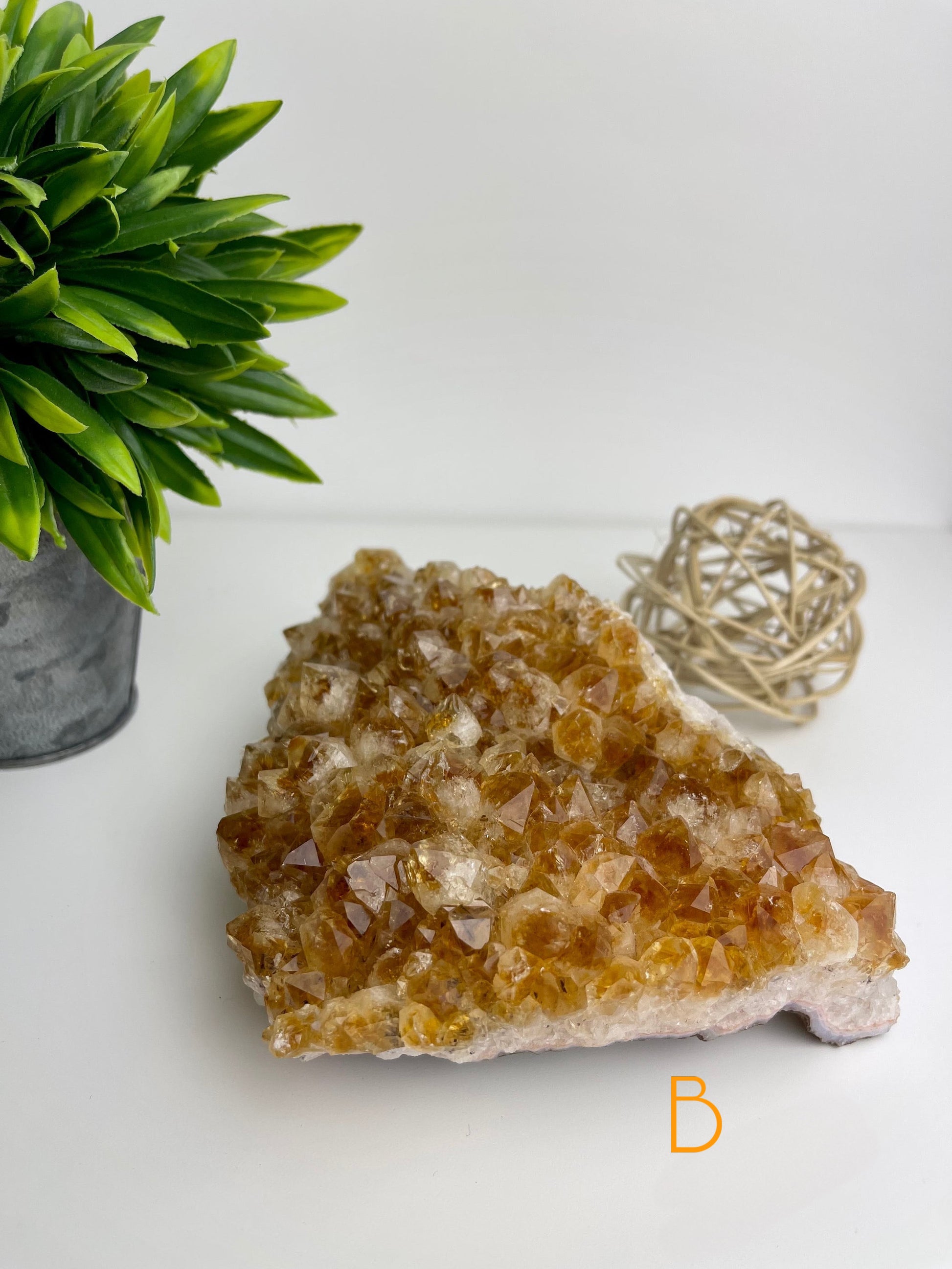 Citrine Raw Cluster B