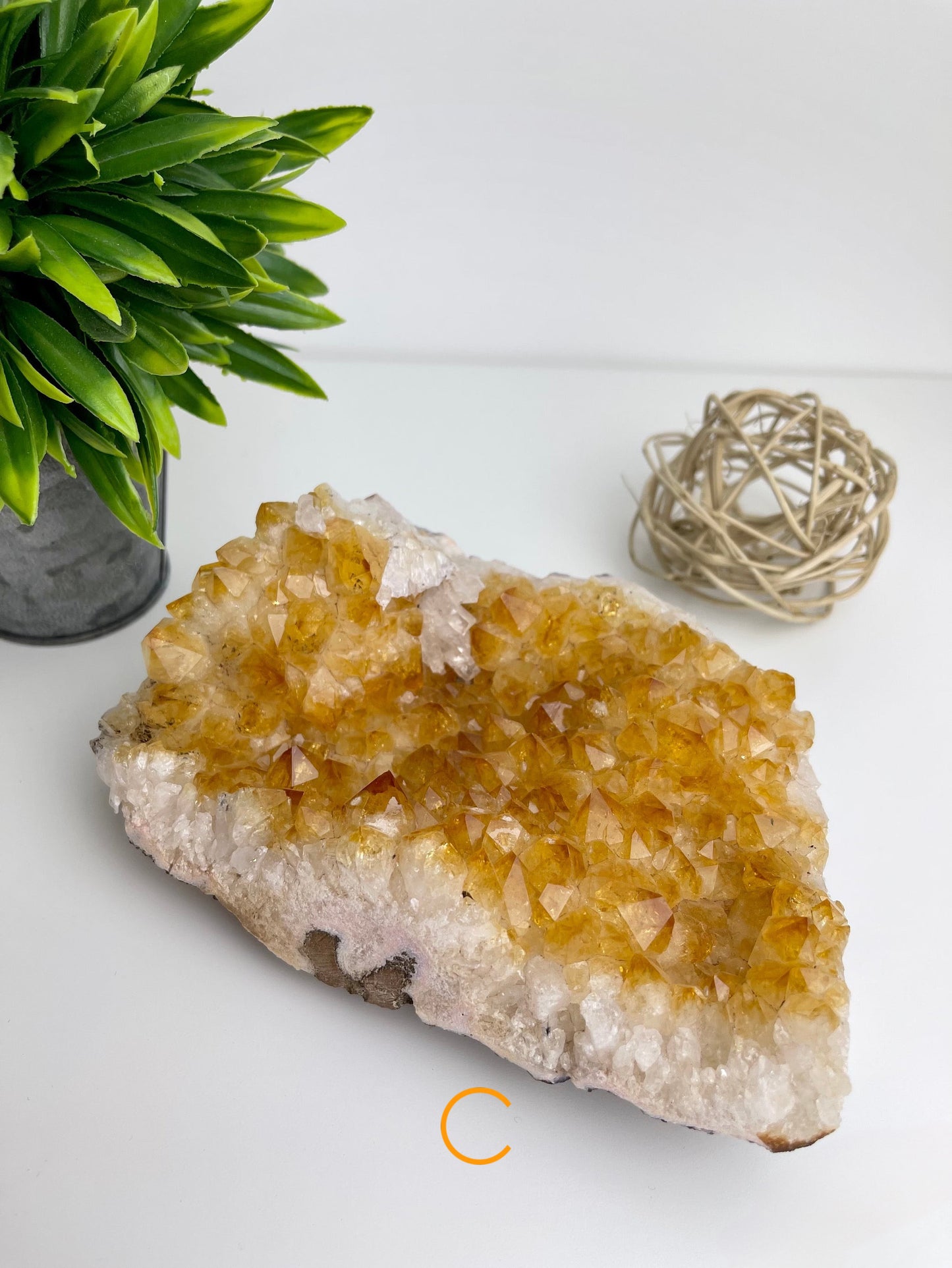 Citrine Raw Cluster C