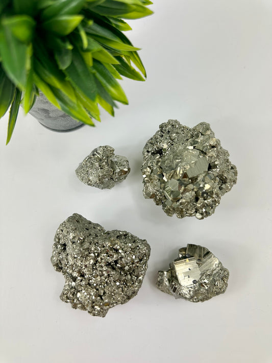 Pyrite Raw Clusters