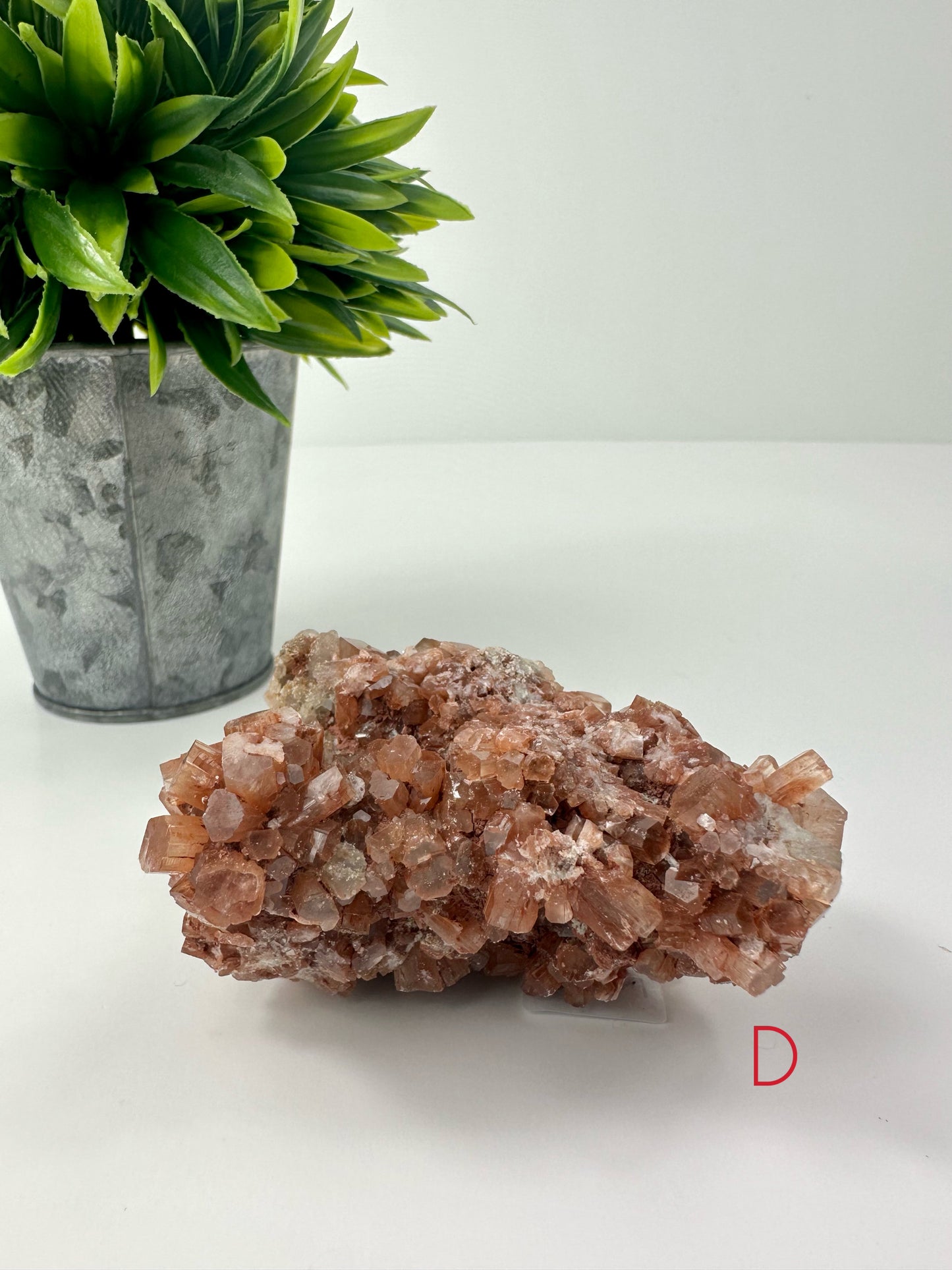 Red Aragonite Raw Cluster D