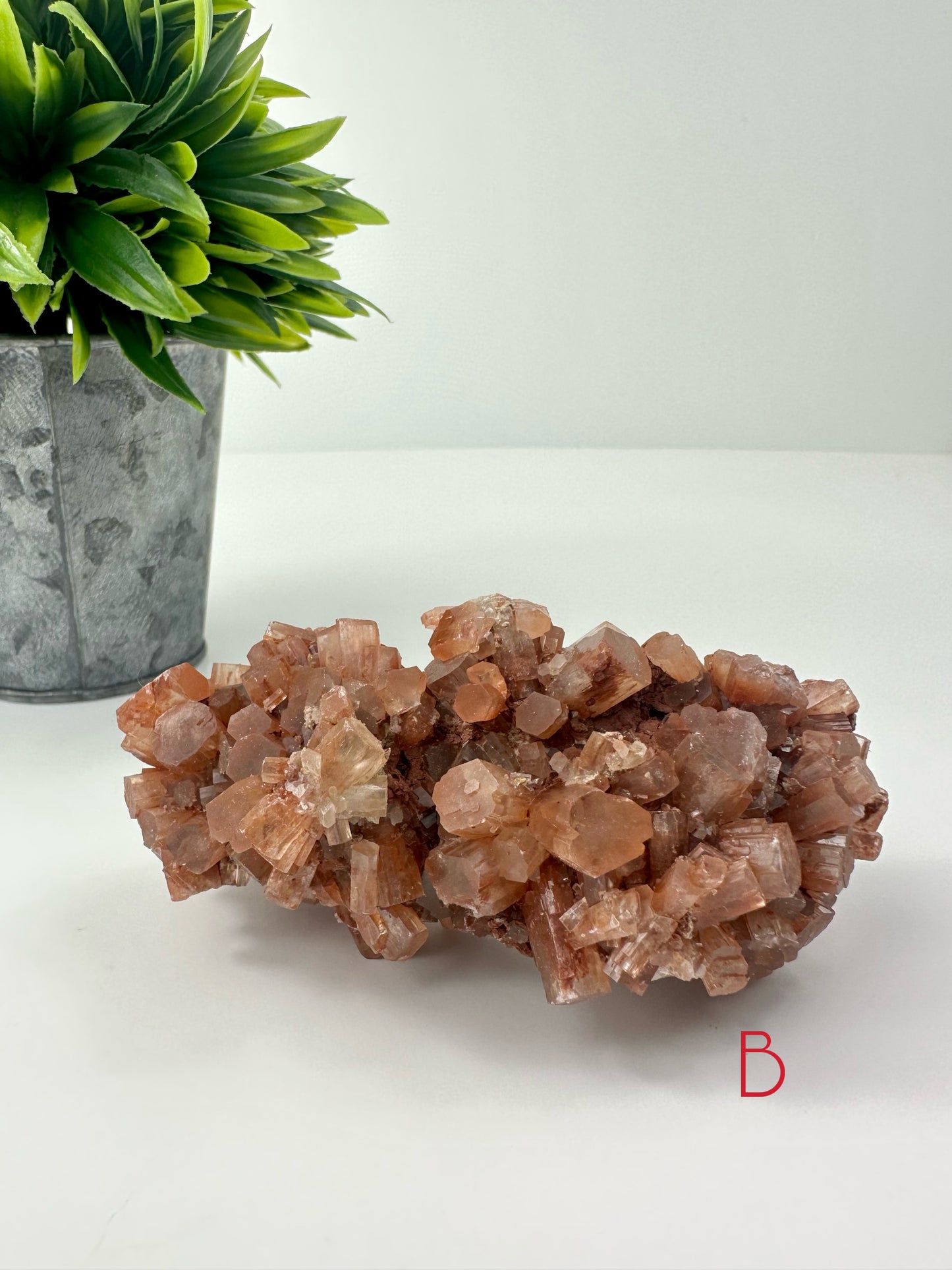 Red Aragonite Raw Cluster B