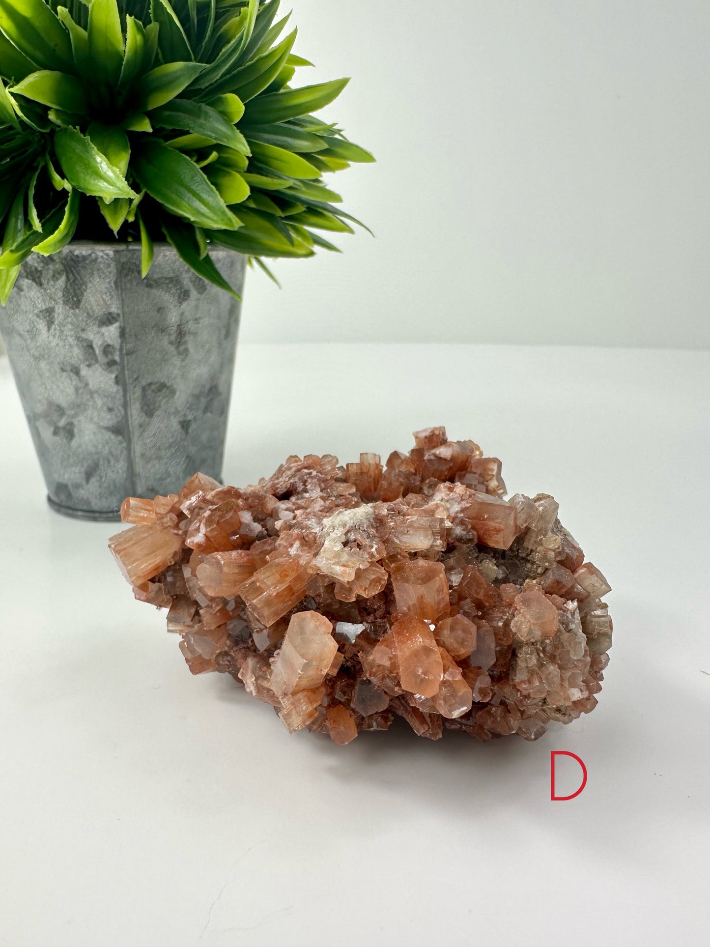 Red Aragonite Raw Cluster D