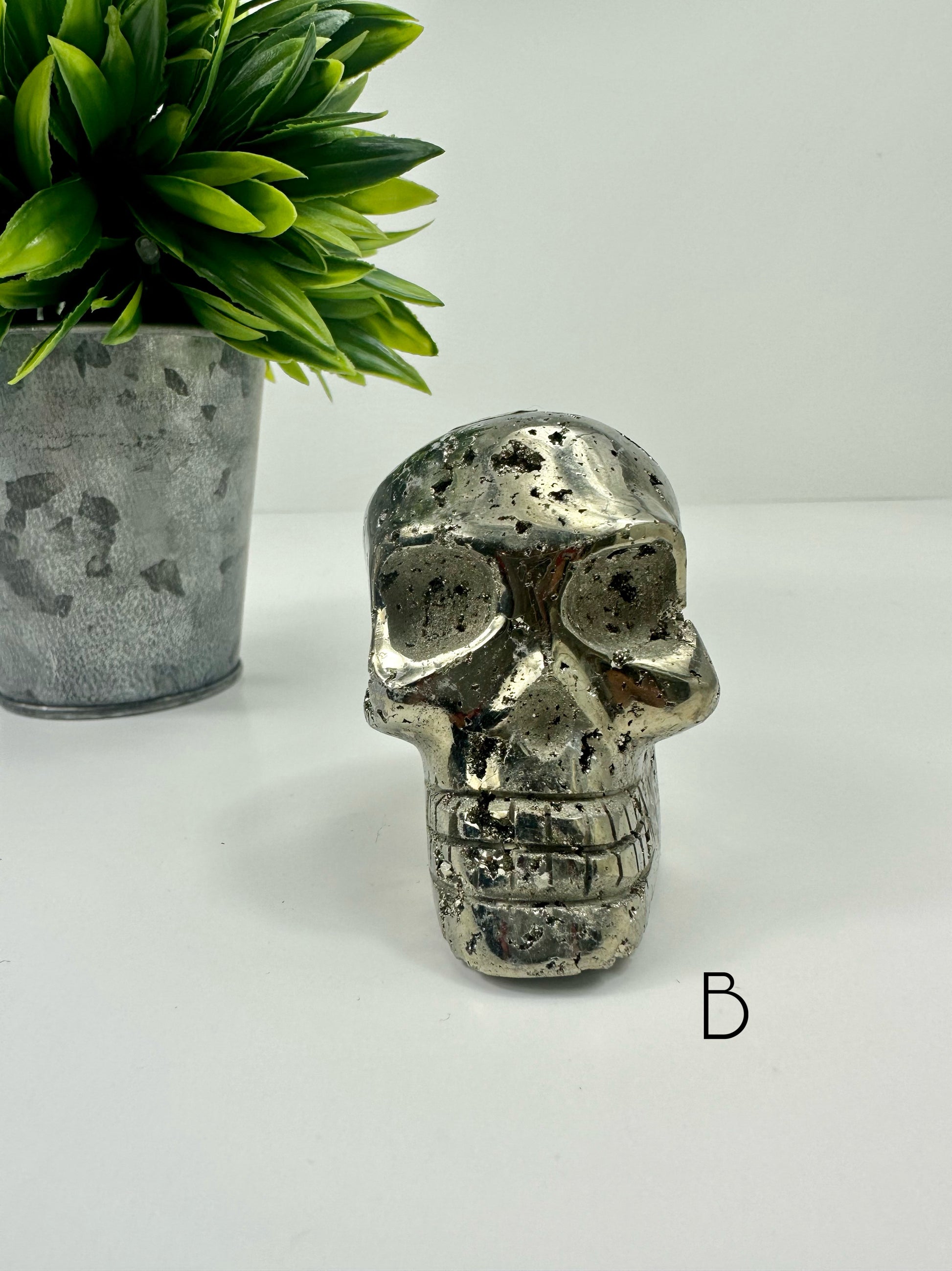 Pyrite Skull B