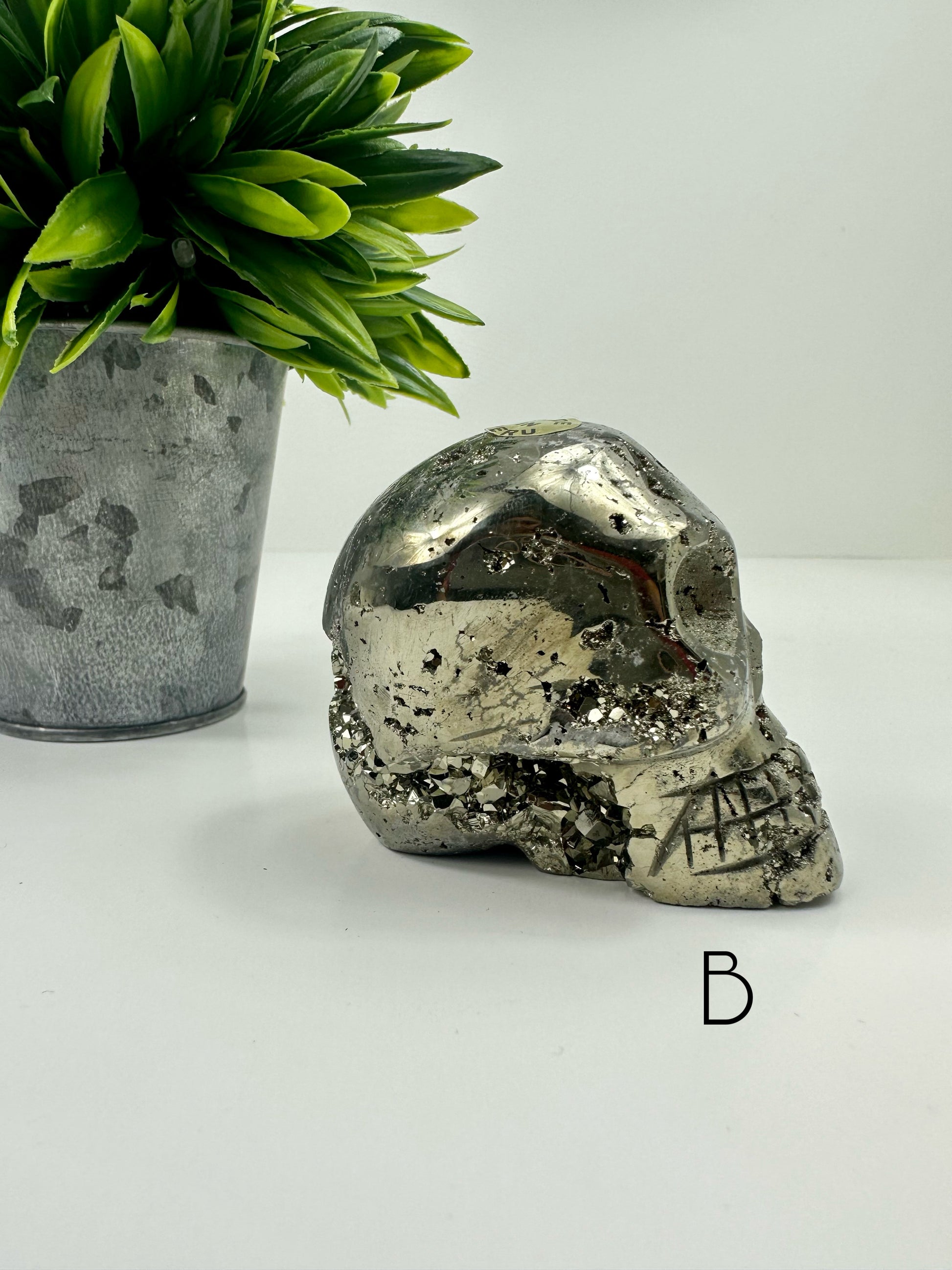 Pyrite Skull B
