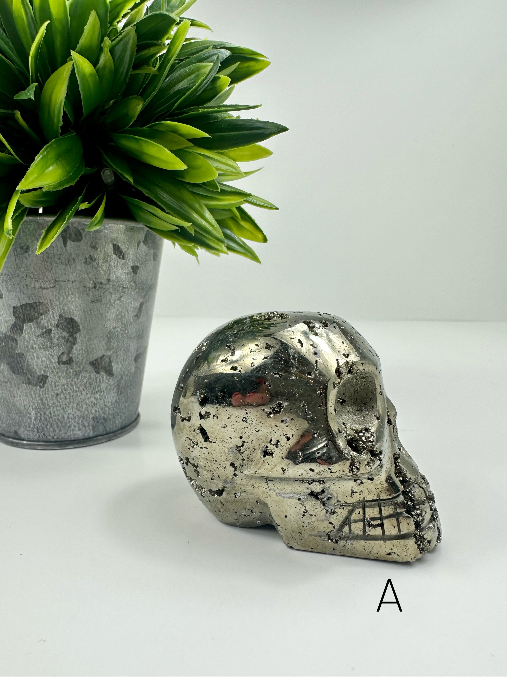 Pyrite Skull A