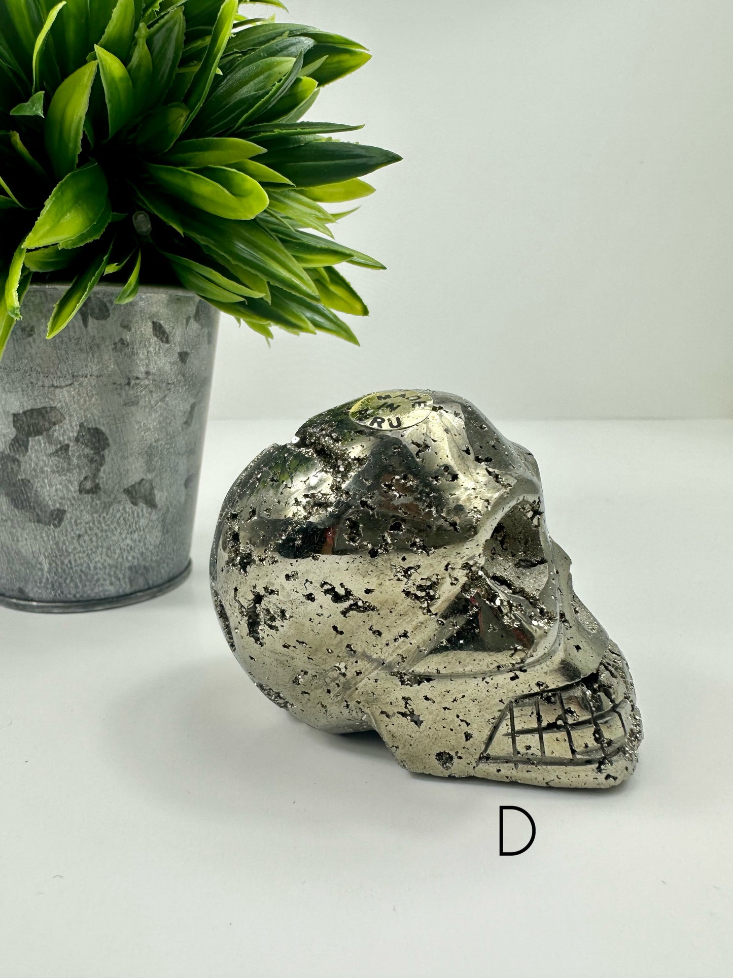 Pyrite Skull D