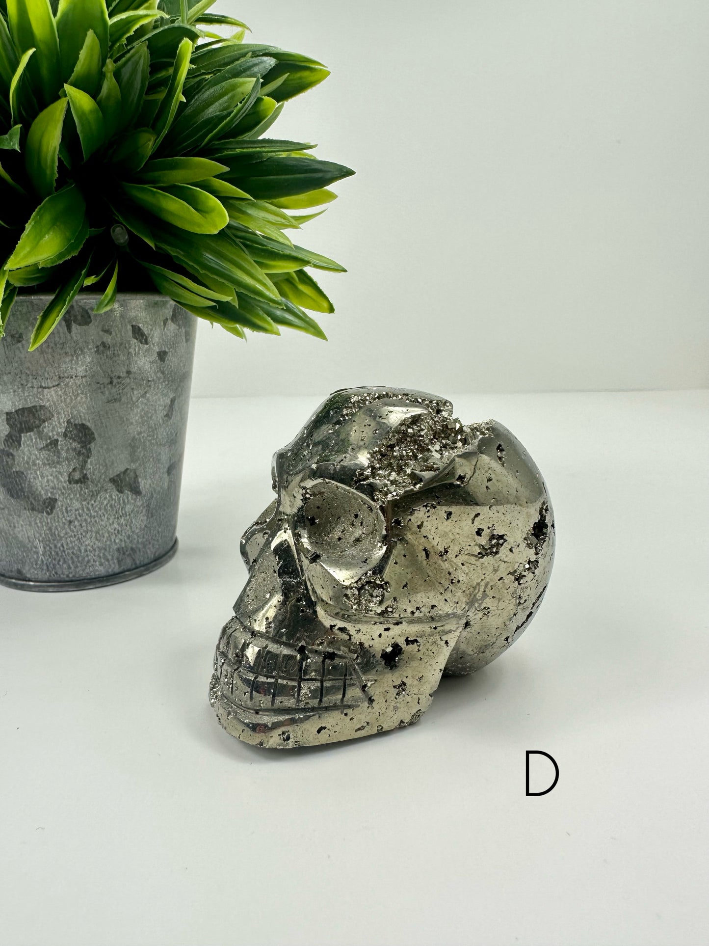 Pyrite Skull D
