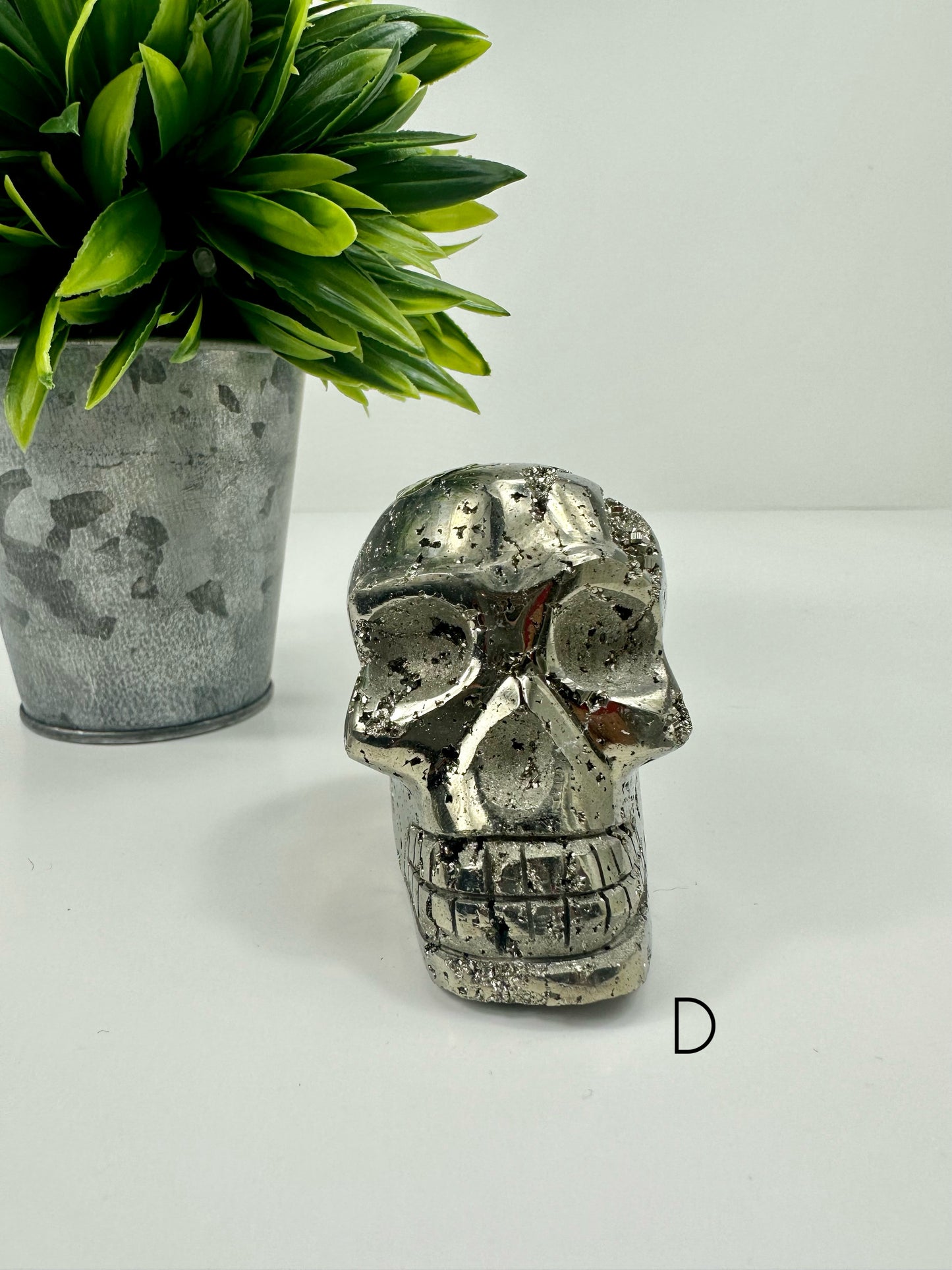 Pyrite Skull D