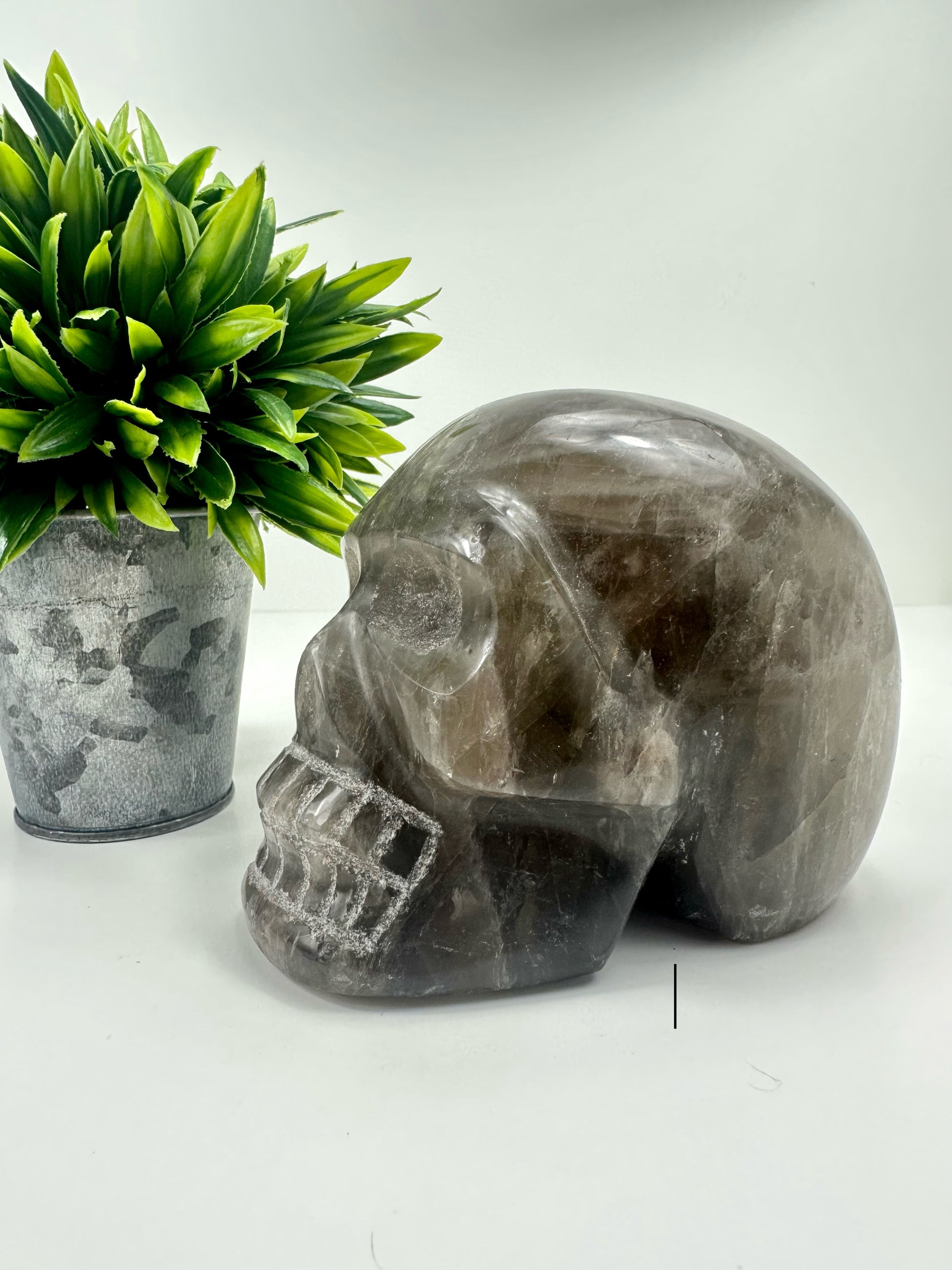 Smokey Quartz Skull I