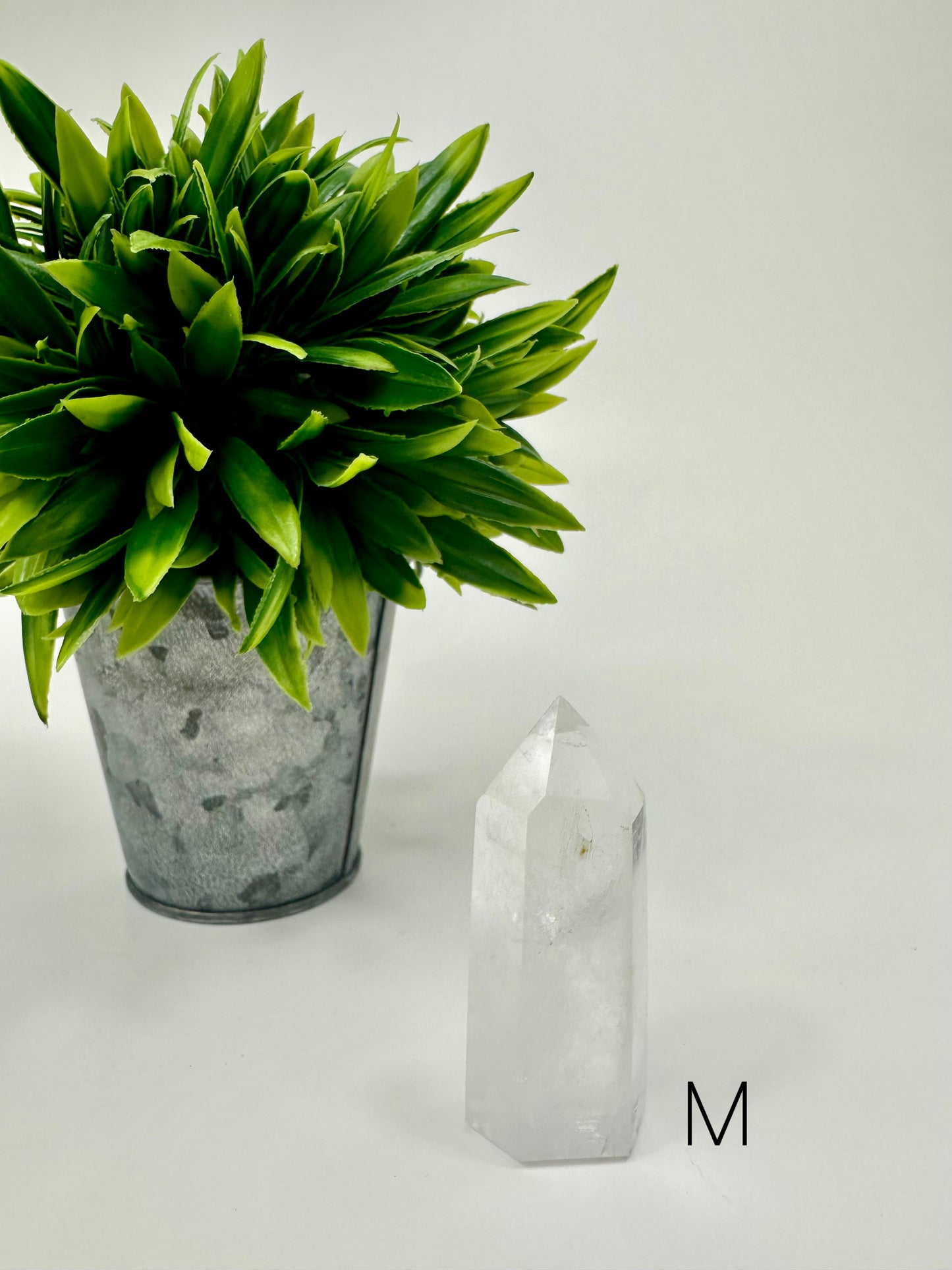 Clear Quartz Tower - M