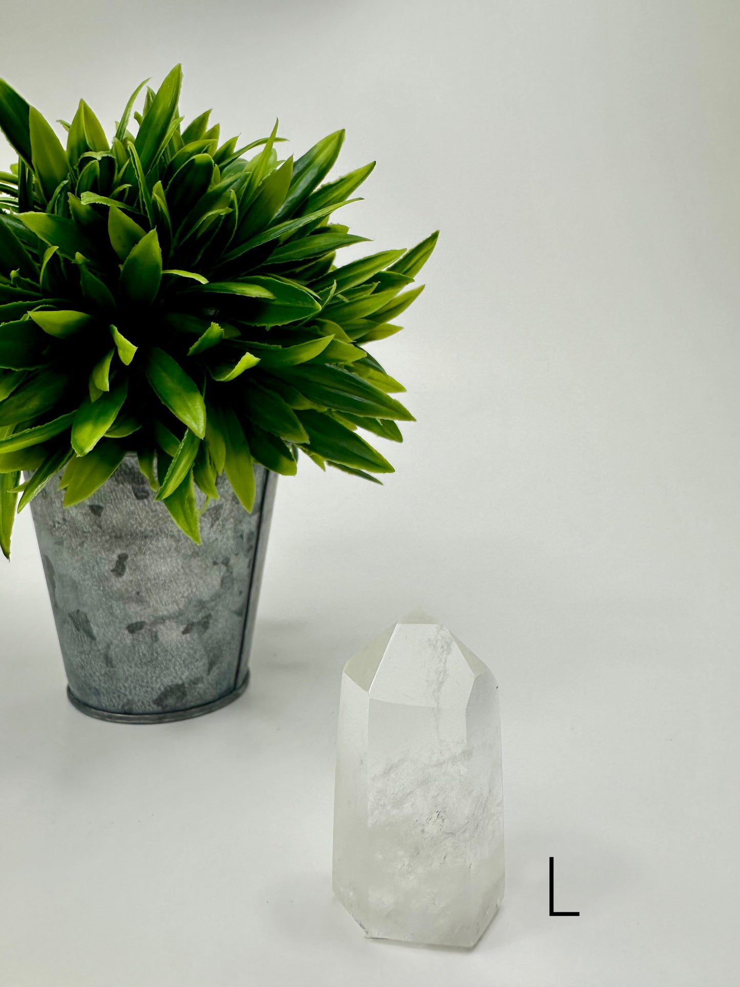 Clear Quartz Tower - L