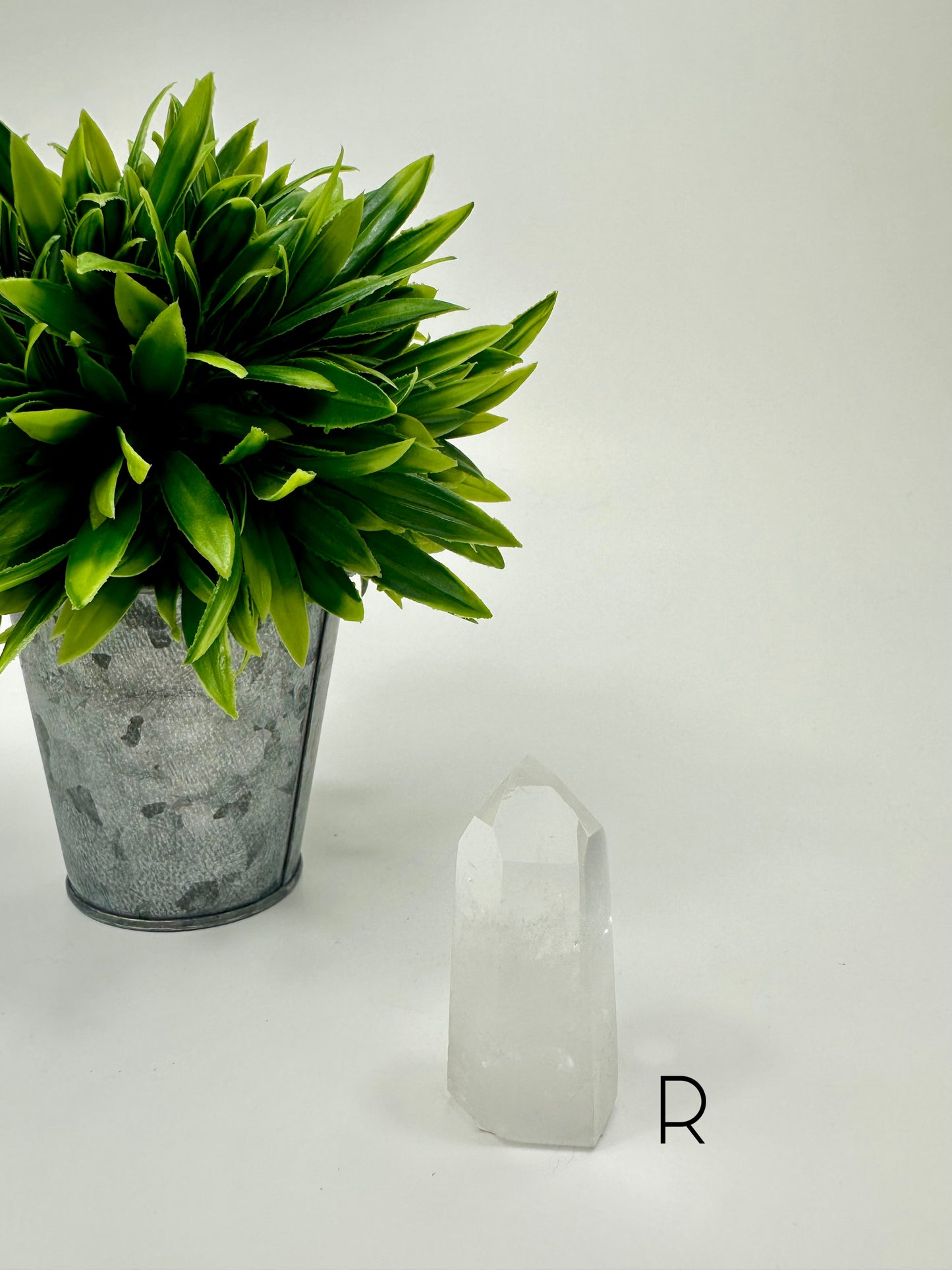 Clear Quartz Tower - R