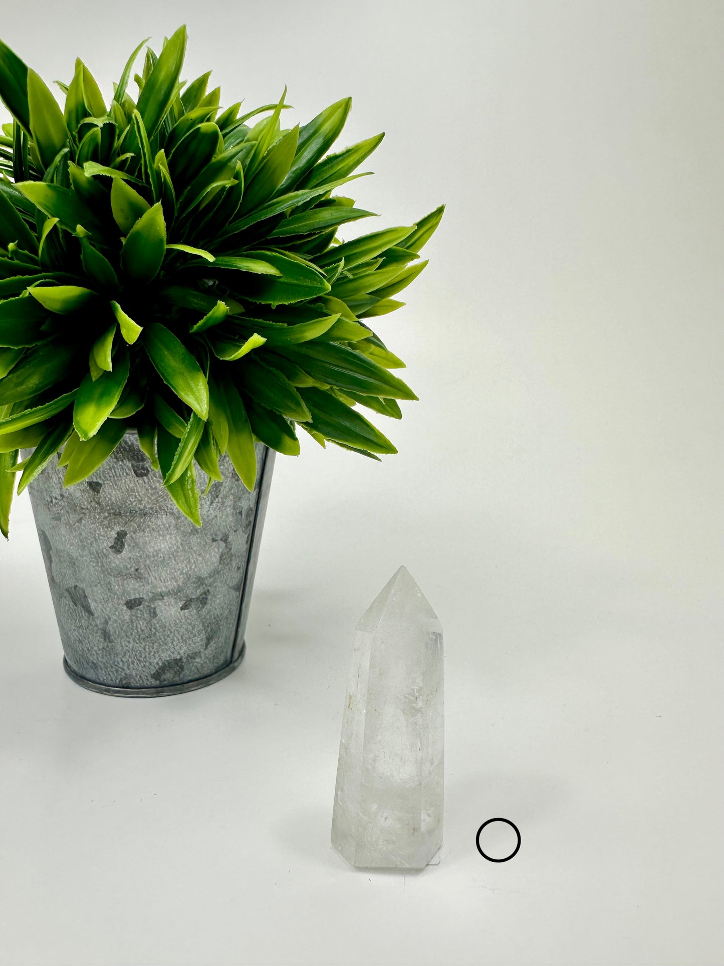 Clear Quartz Tower - O