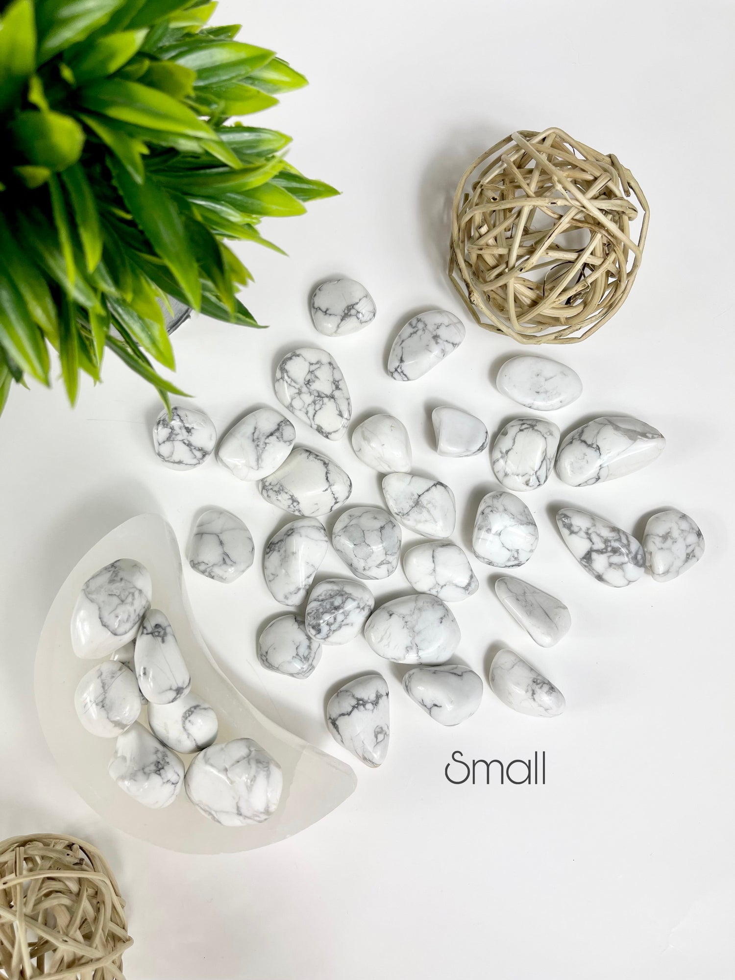 Small Howlite Tumbles