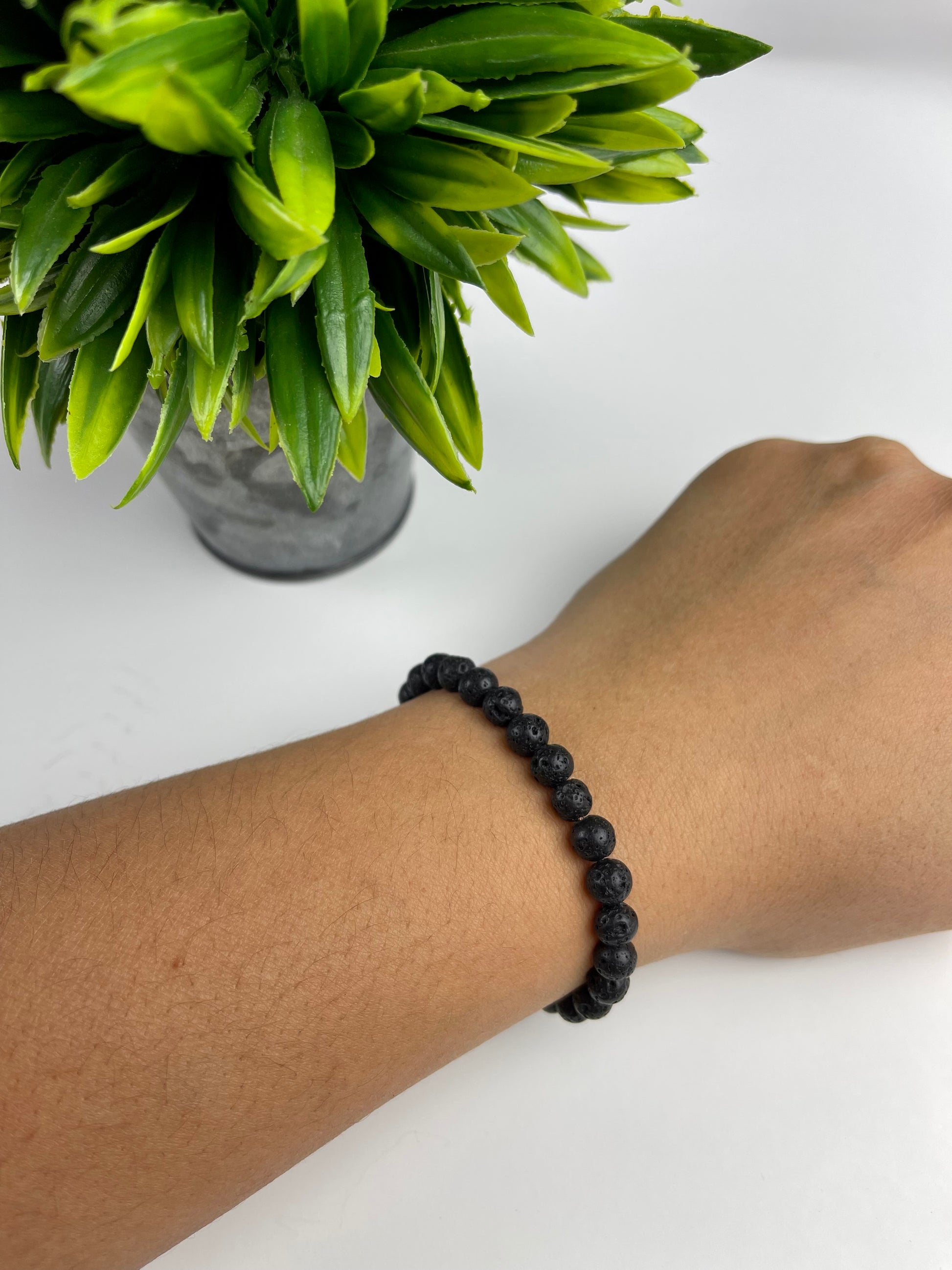 Lava Stone Crystal Bracelets - Canadian Crystal Queens